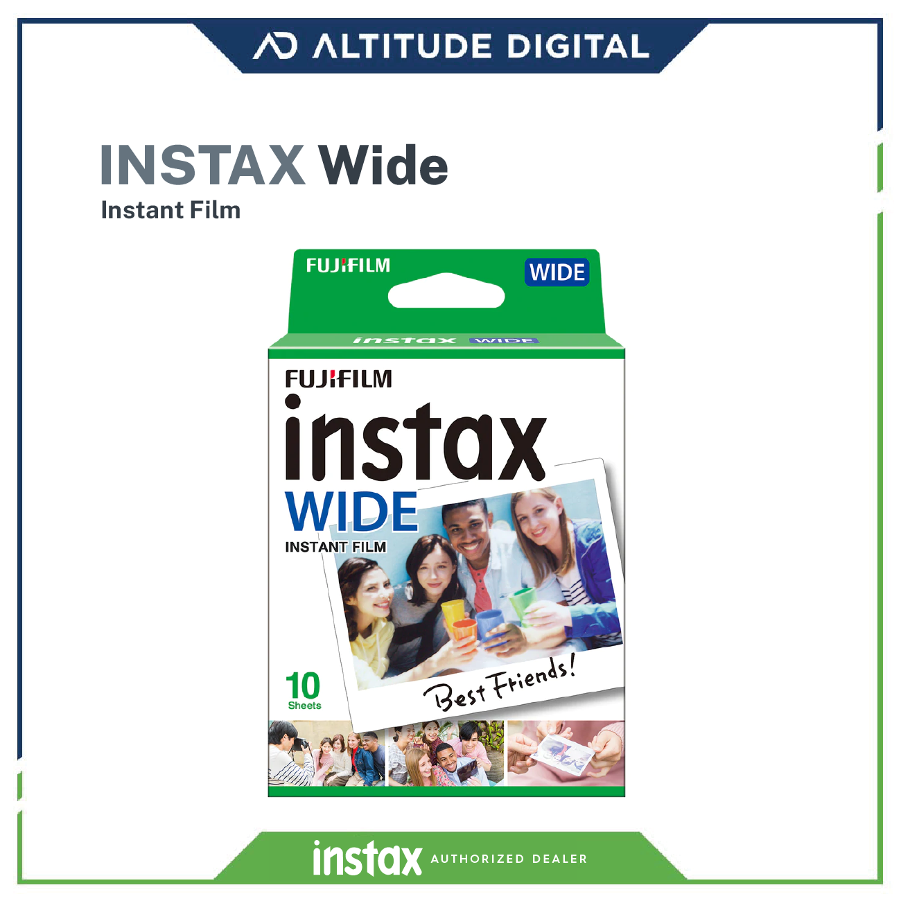 Instax Wide Instant Film (Single Pack)