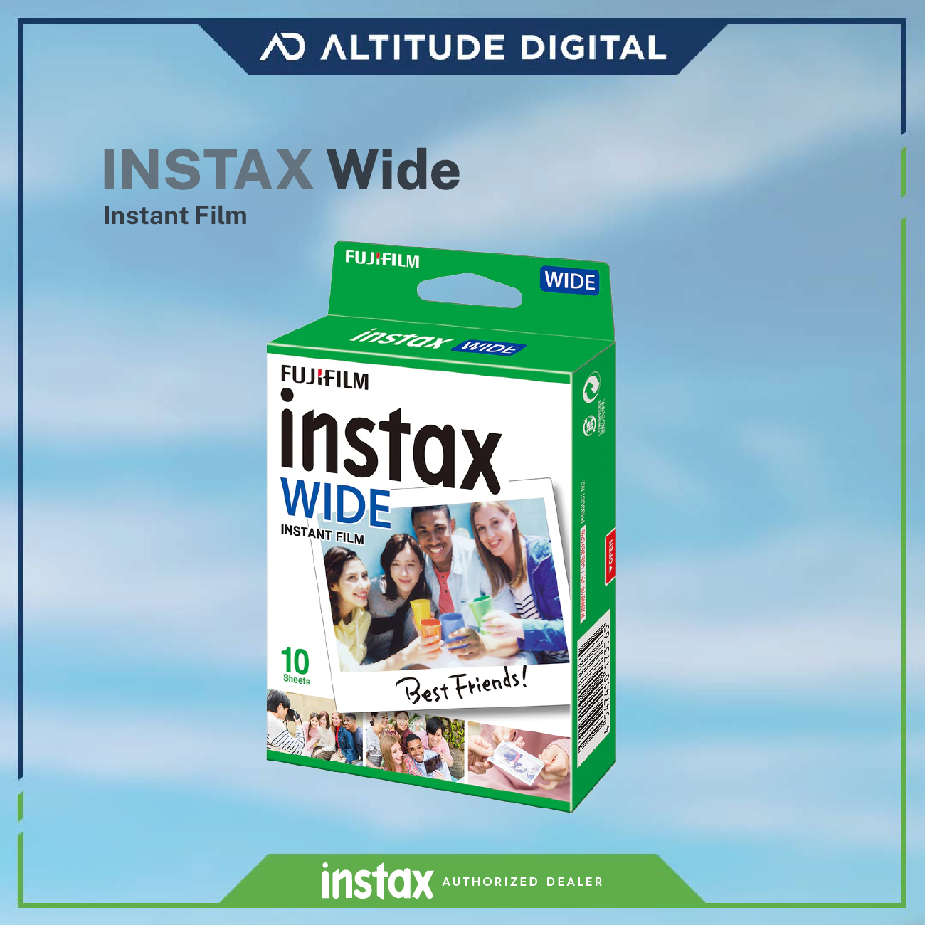 Instax Wide Instant Film (Single Pack)