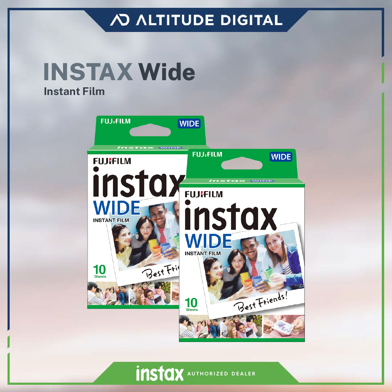 Instax Wide Instant Film (Single Pack)