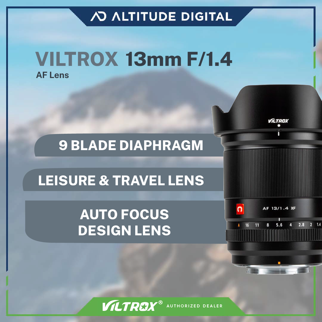 Viltrox AF 13mm f/1.4 Lens