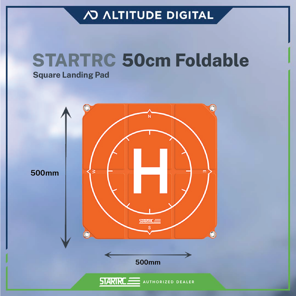Startrc 50cm Foldable Square Landing Pad
