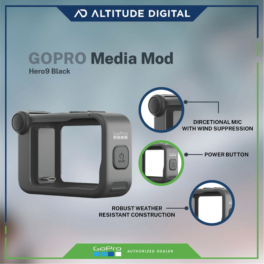 GoPro Media Mod for HERO9/HERO10 Black