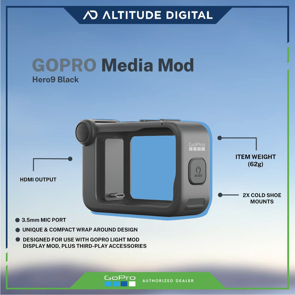 GoPro Media Mod for HERO9/HERO10 Black
