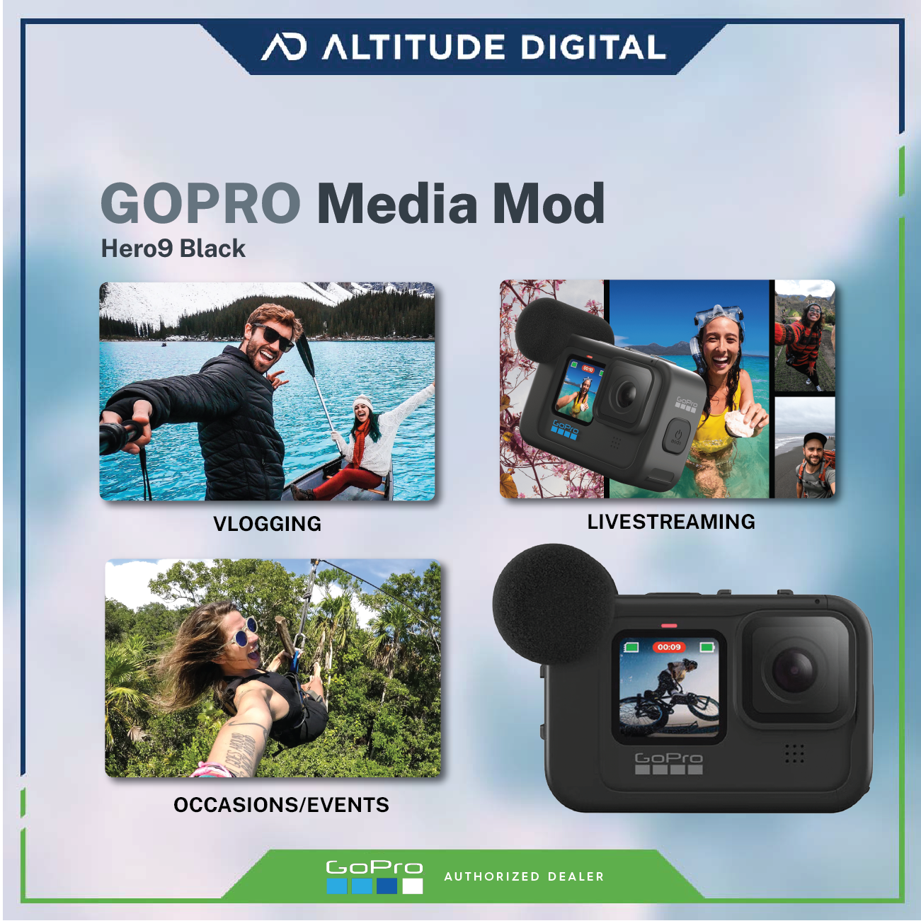 GoPro Media Mod for HERO9/HERO10 Black