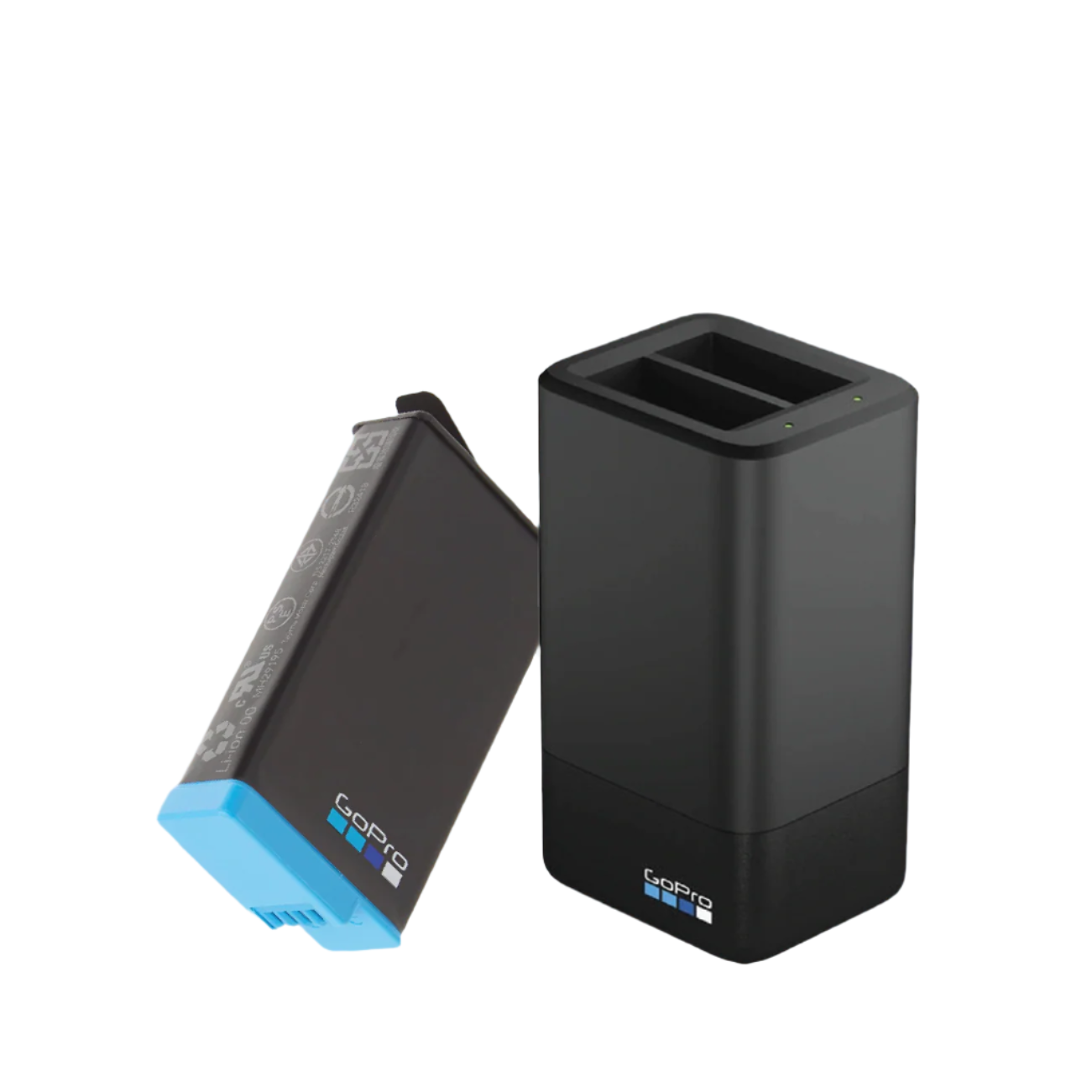 GoPro Dual Battery Charger with Rechargeable Battery for MAX
