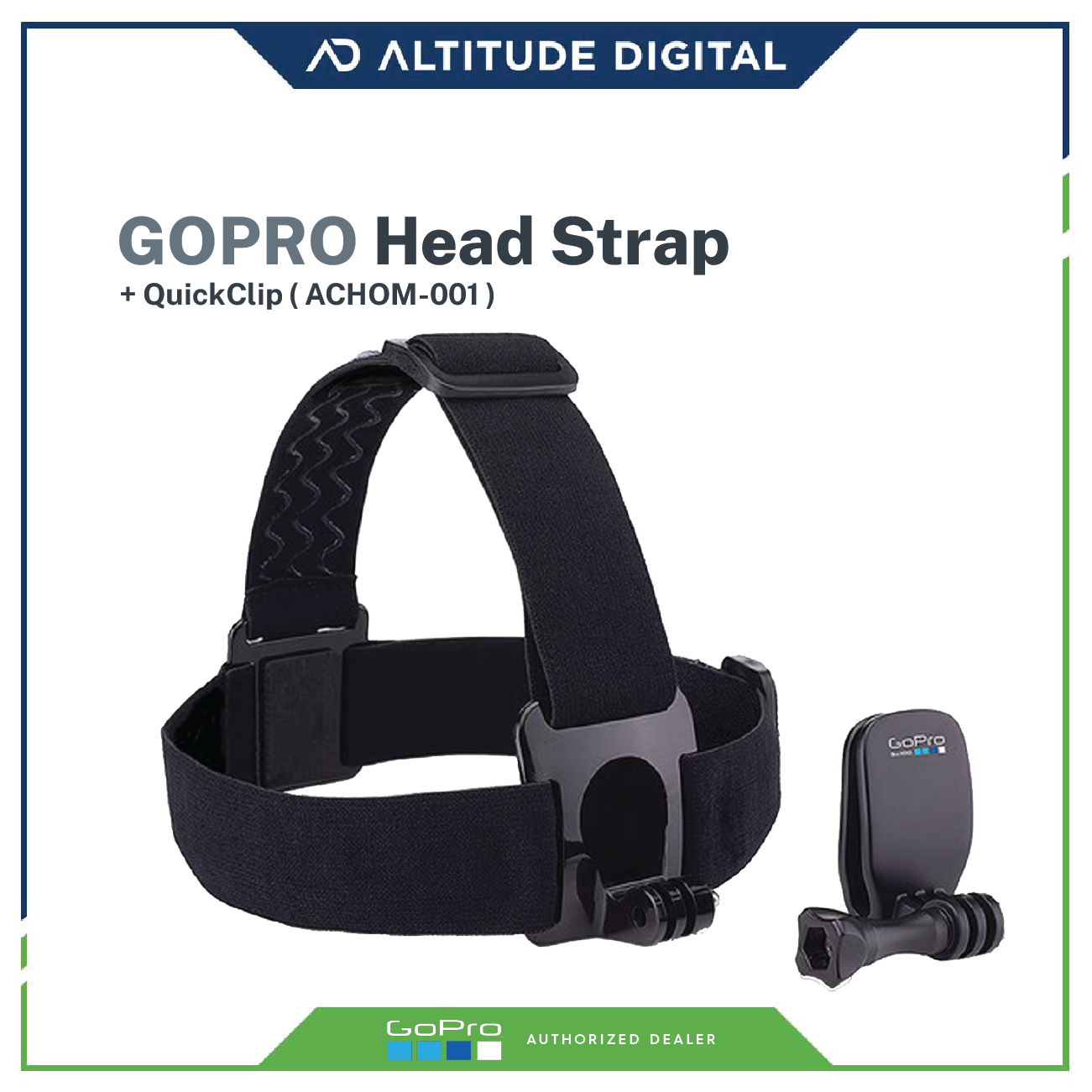GoPro Head Strap + QuickClip