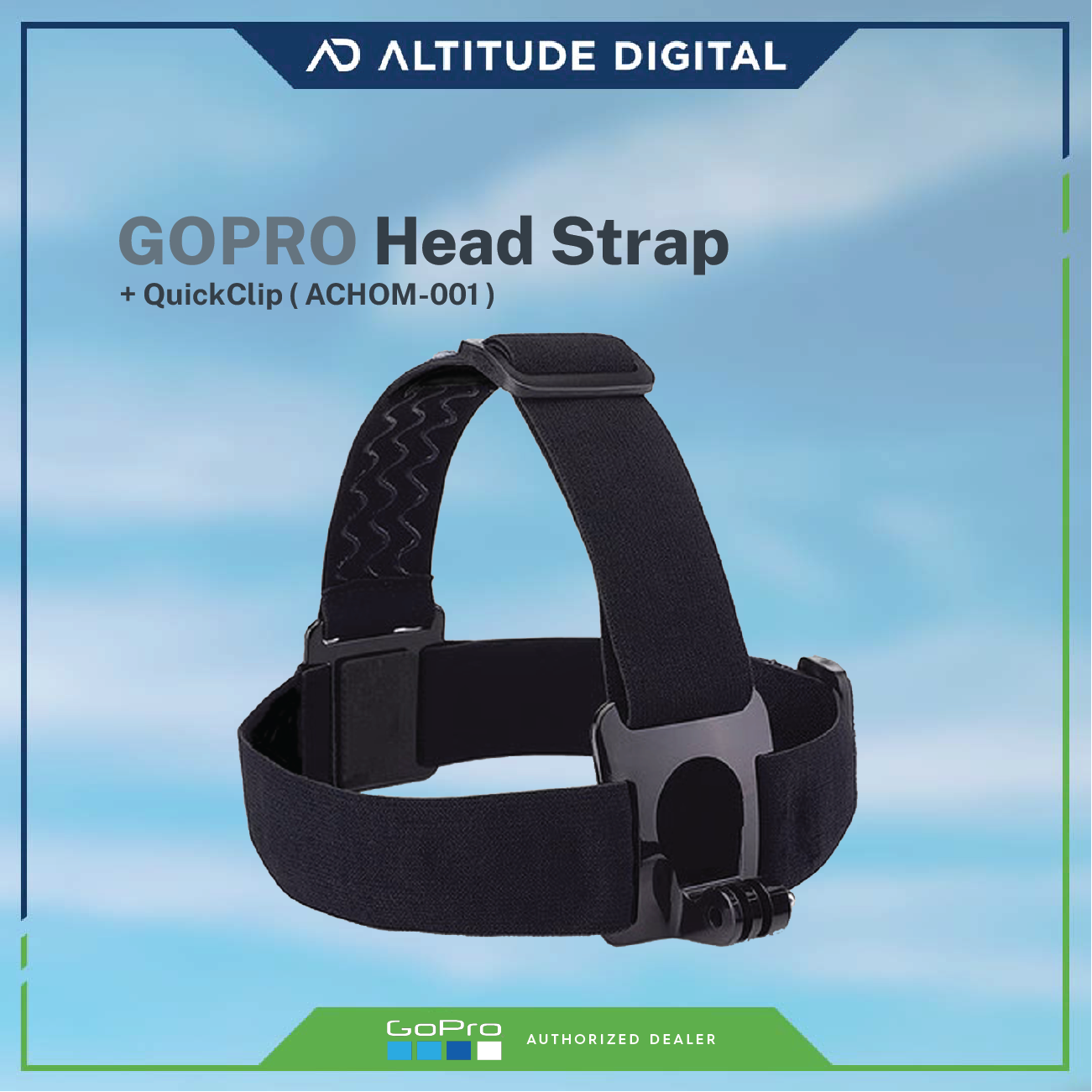 GoPro Head Strap + QuickClip