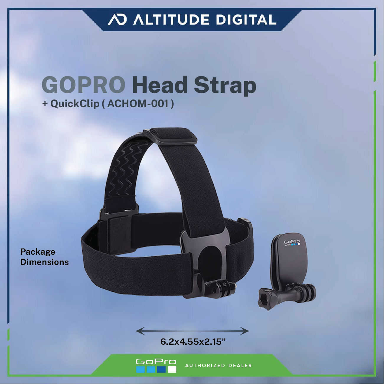 GoPro Head Strap + QuickClip