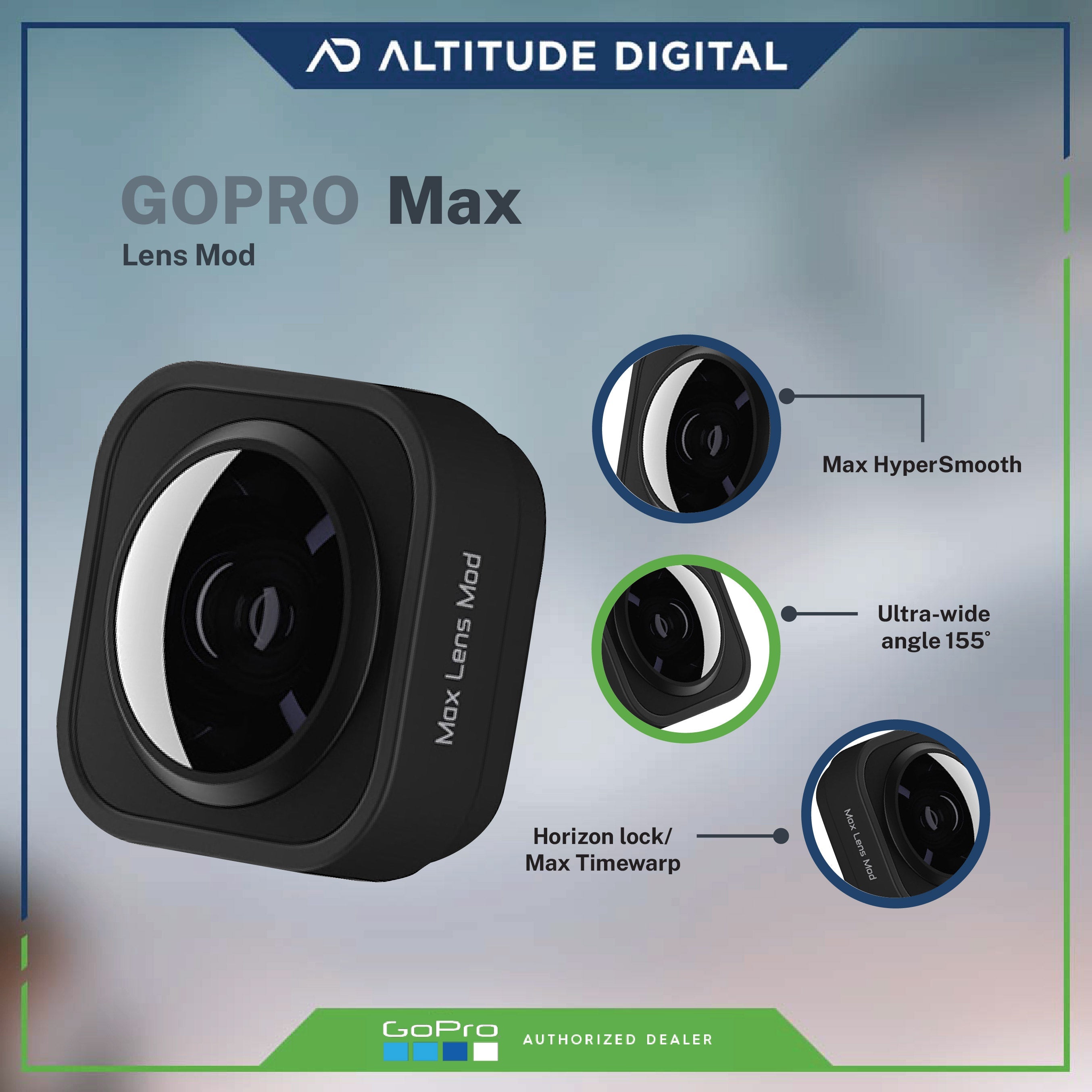 GoPro HERO9 Black Max Lens Mod
