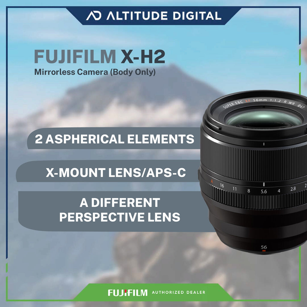 FUJIFILM XF 56mm f/1.2 R WR Lens