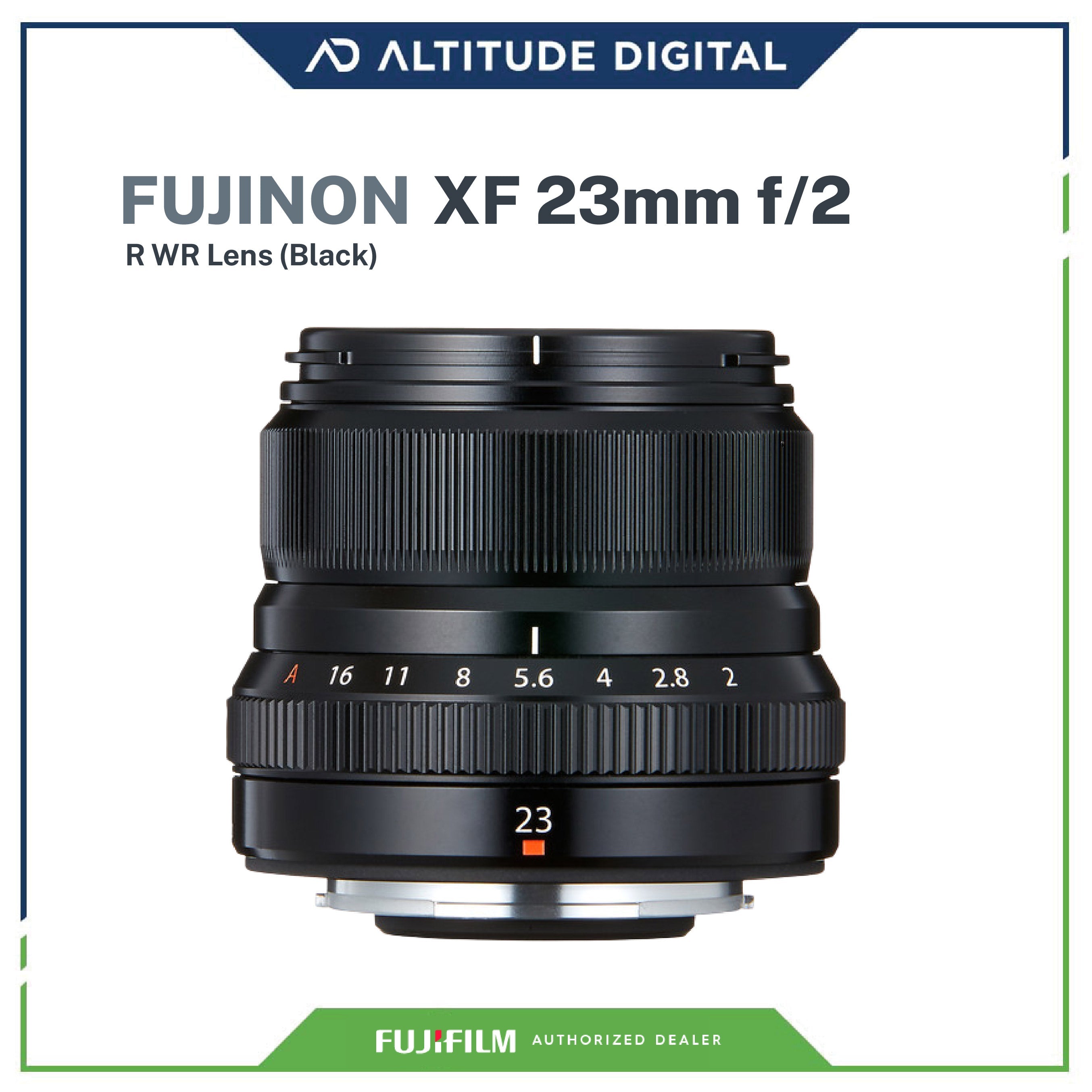 FUJINON XF 23mm F2 R WR