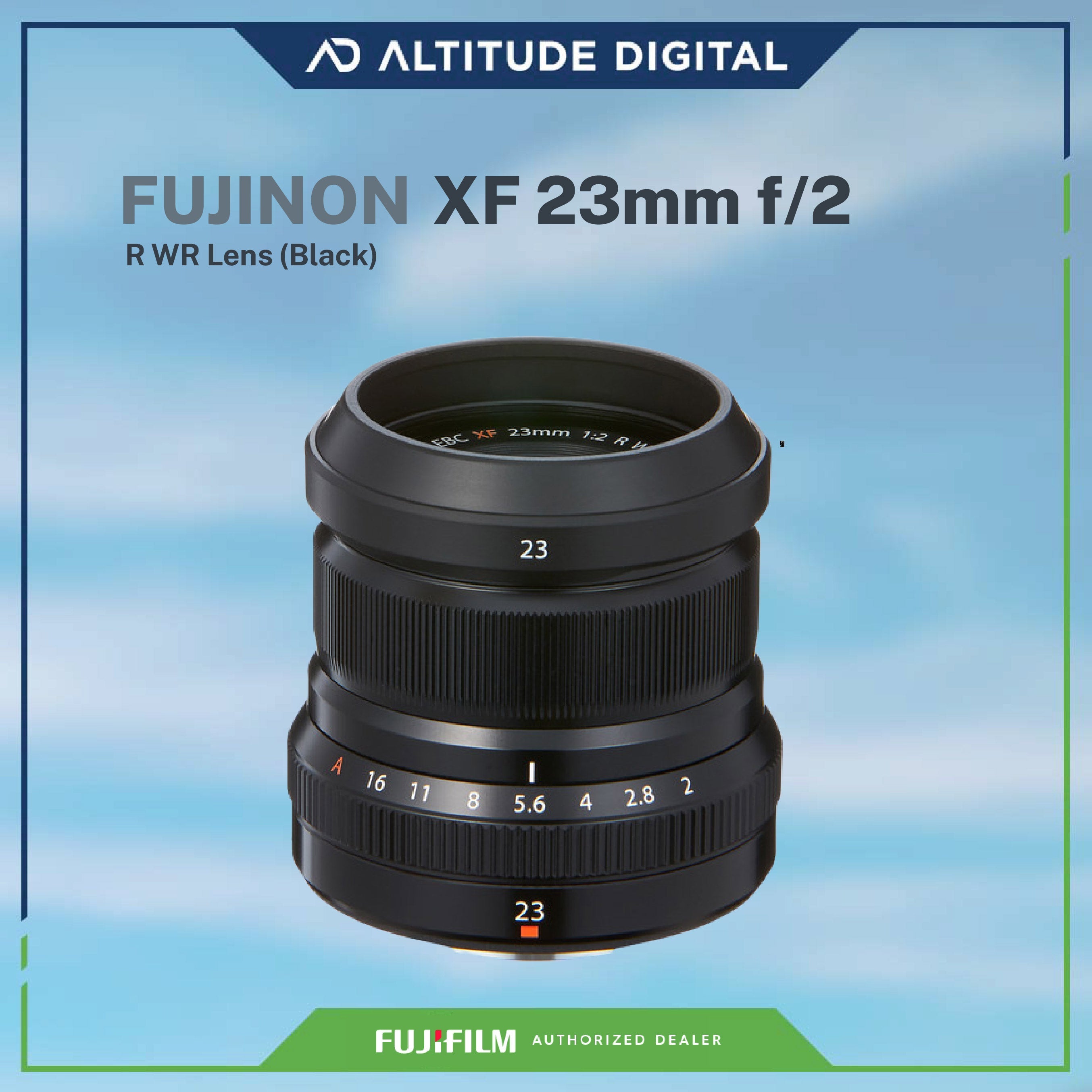 FUJINON XF 23mm F2 R WR