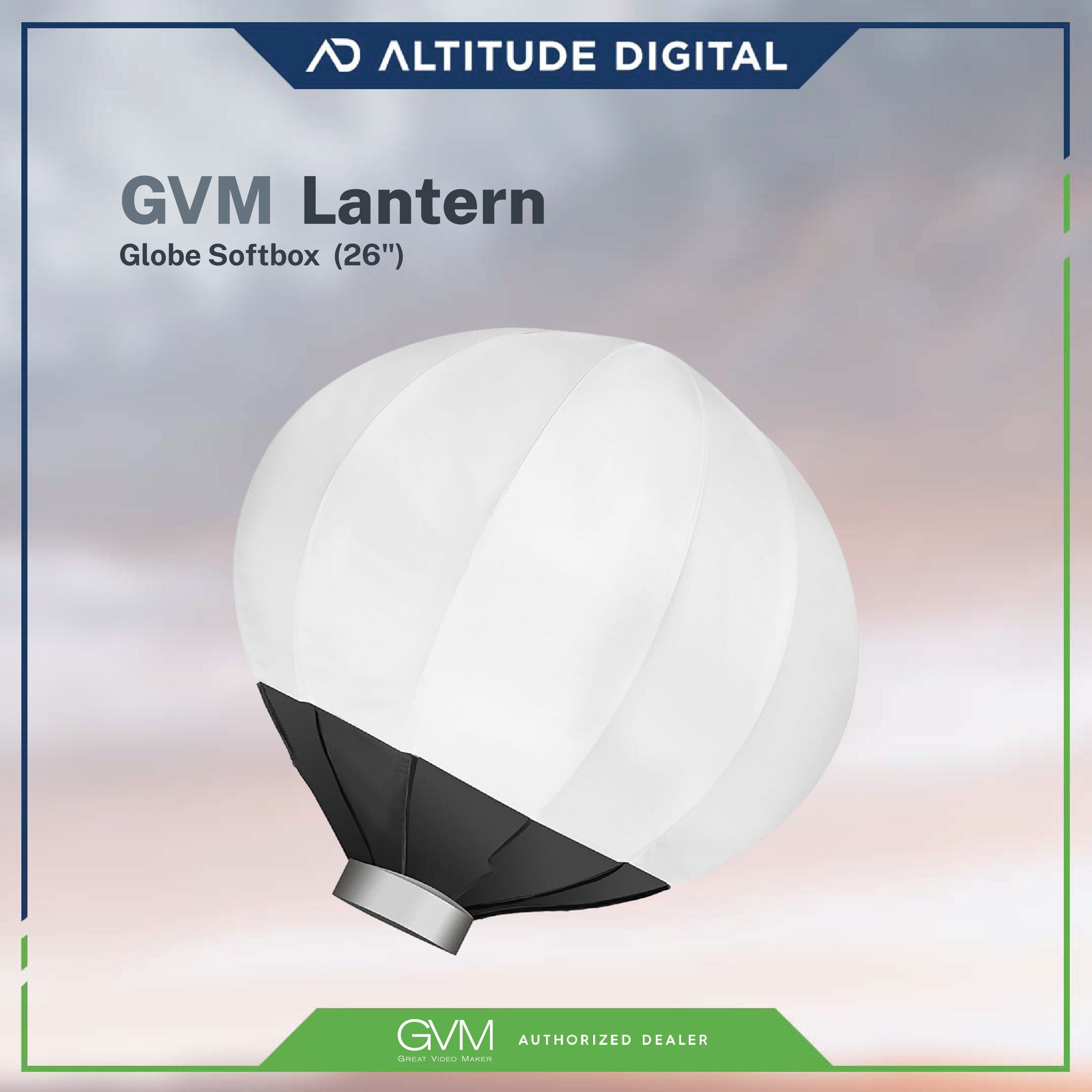 GVM Lantern Globe Softbox for P80S / G100W / RGB-150S / LS-150D (26")