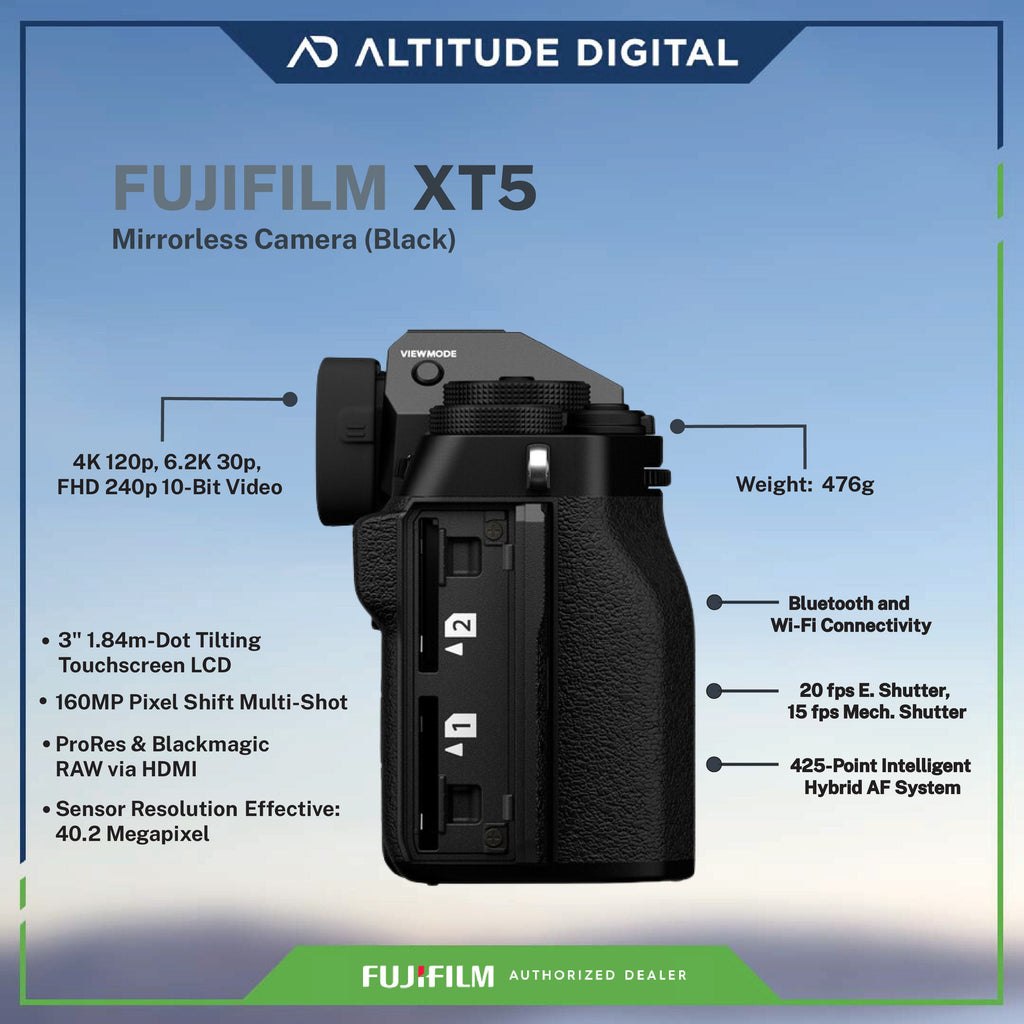 FUJIFILM X-T5 Mirrorless Camera