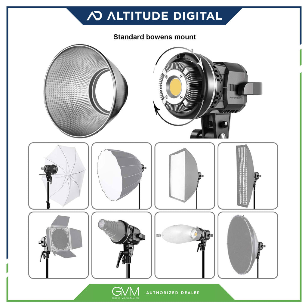 GVM P80S 80W High Power Led Lights