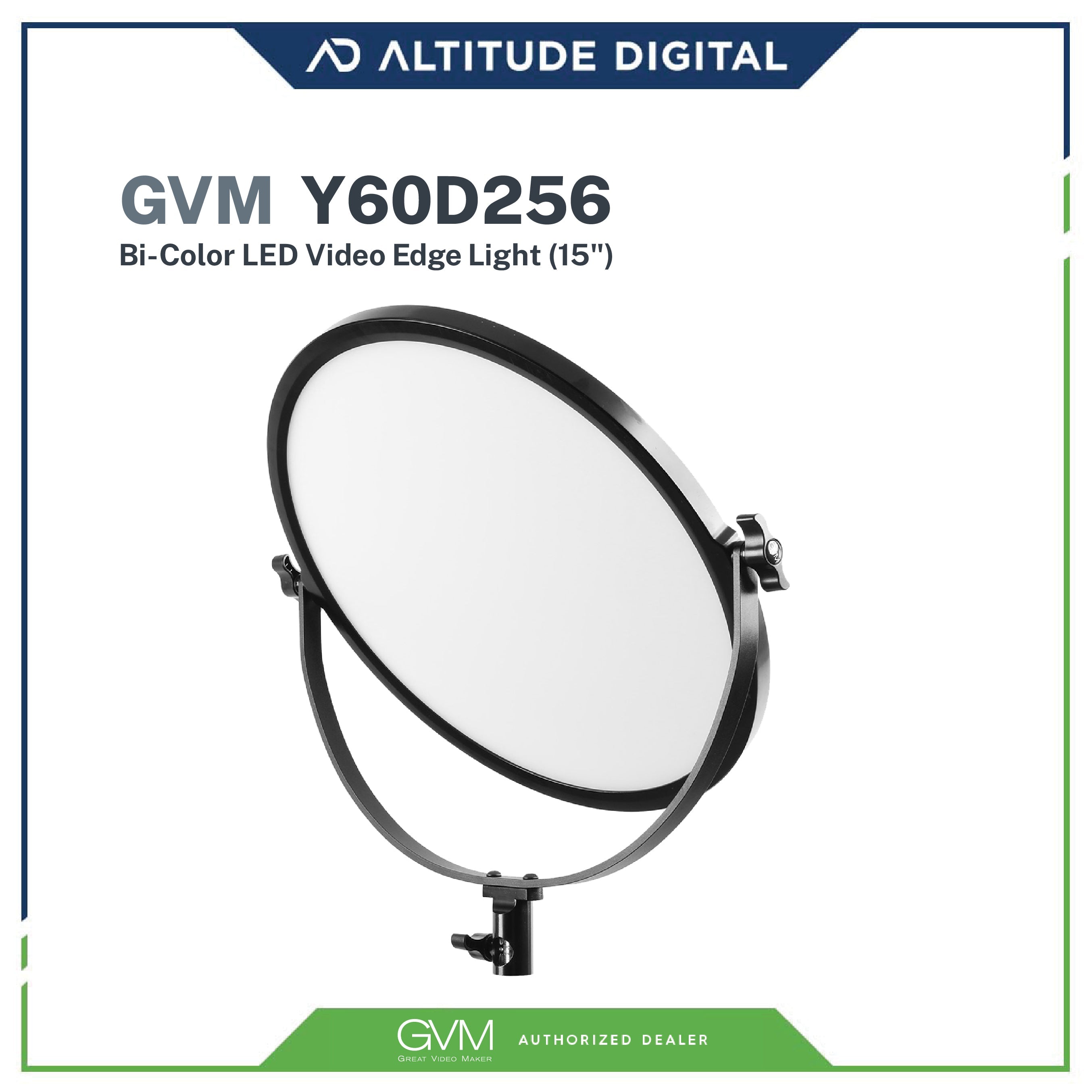 GVM-Y60D 60W Soft Light Bi-Color LED Key Light (15")