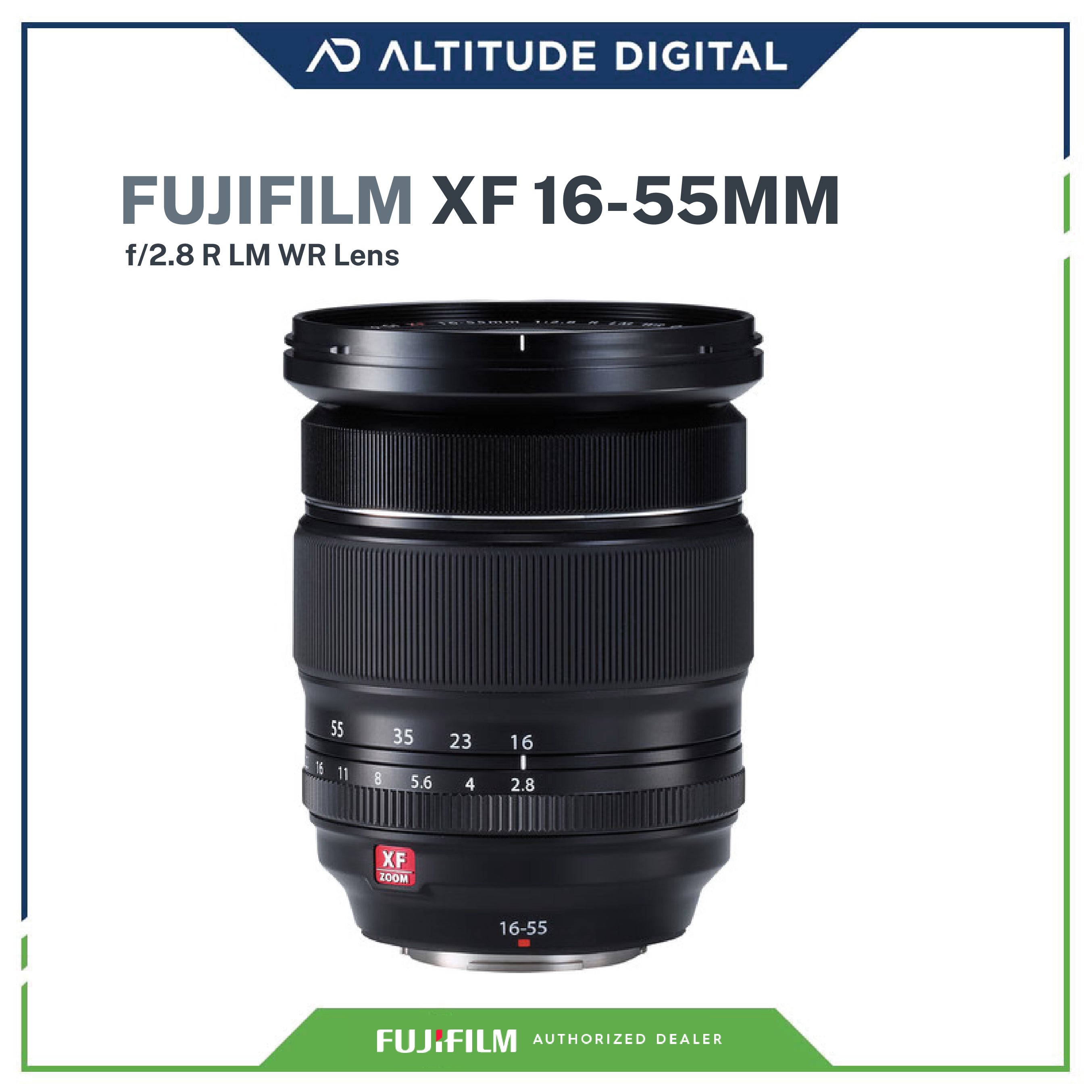 FUJIFILM XF 16-55mm f/2.8 R LM WR Lens