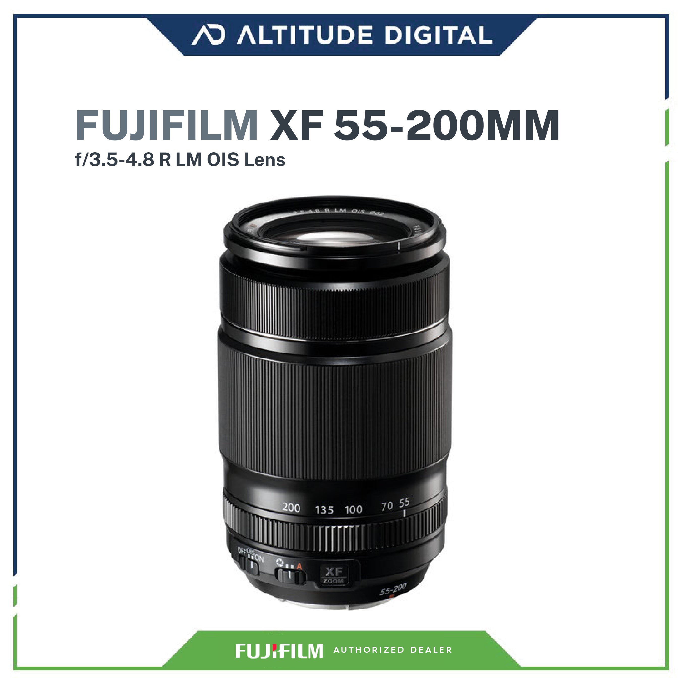 FUJIFILM XF 55-200mm f/3.5-4.8 R LM OIS Lens