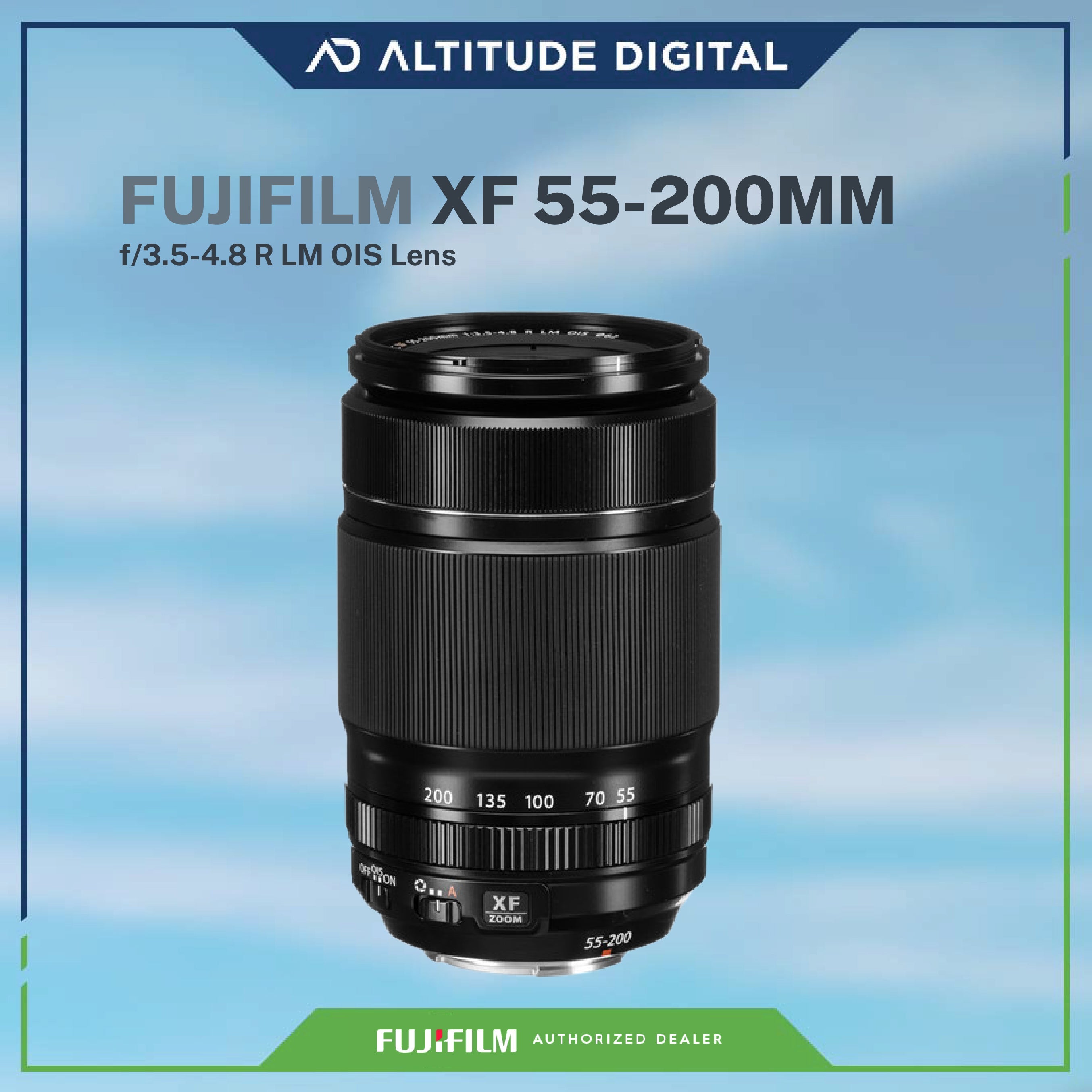 FUJIFILM XF 55-200mm f/3.5-4.8 R LM OIS Lens