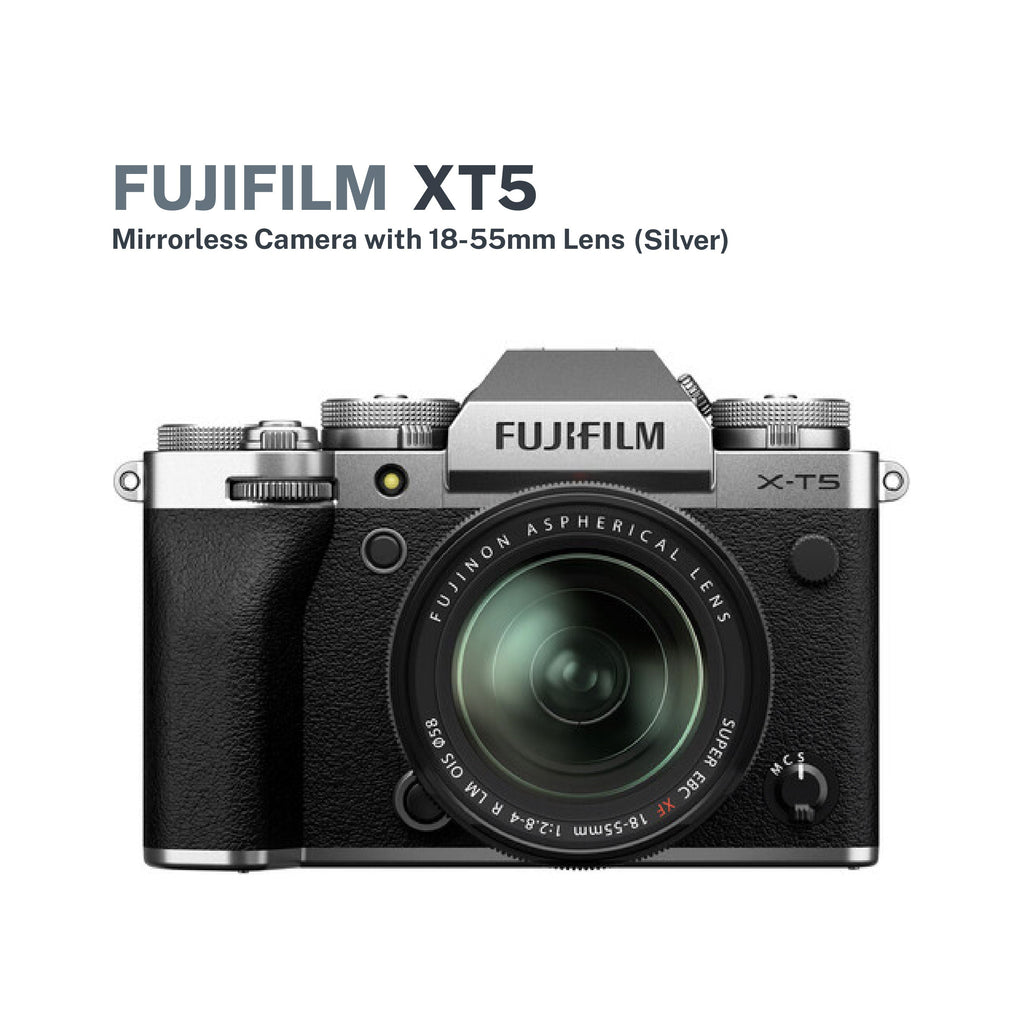 FUJIFILM X-T5 Mirrorless Camera with 18-55mm Lens