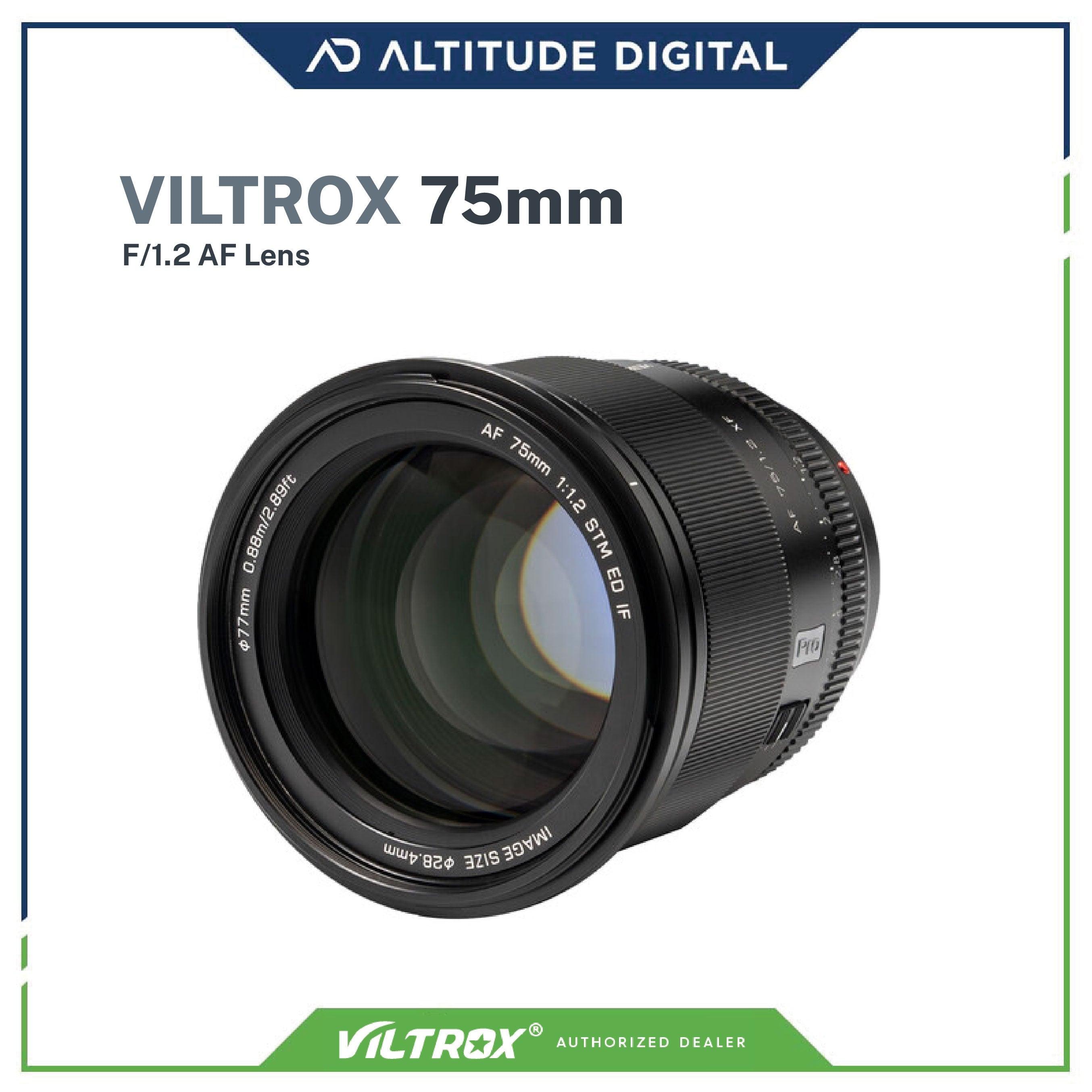 Viltrox 75mm f/1.2 AF Lens