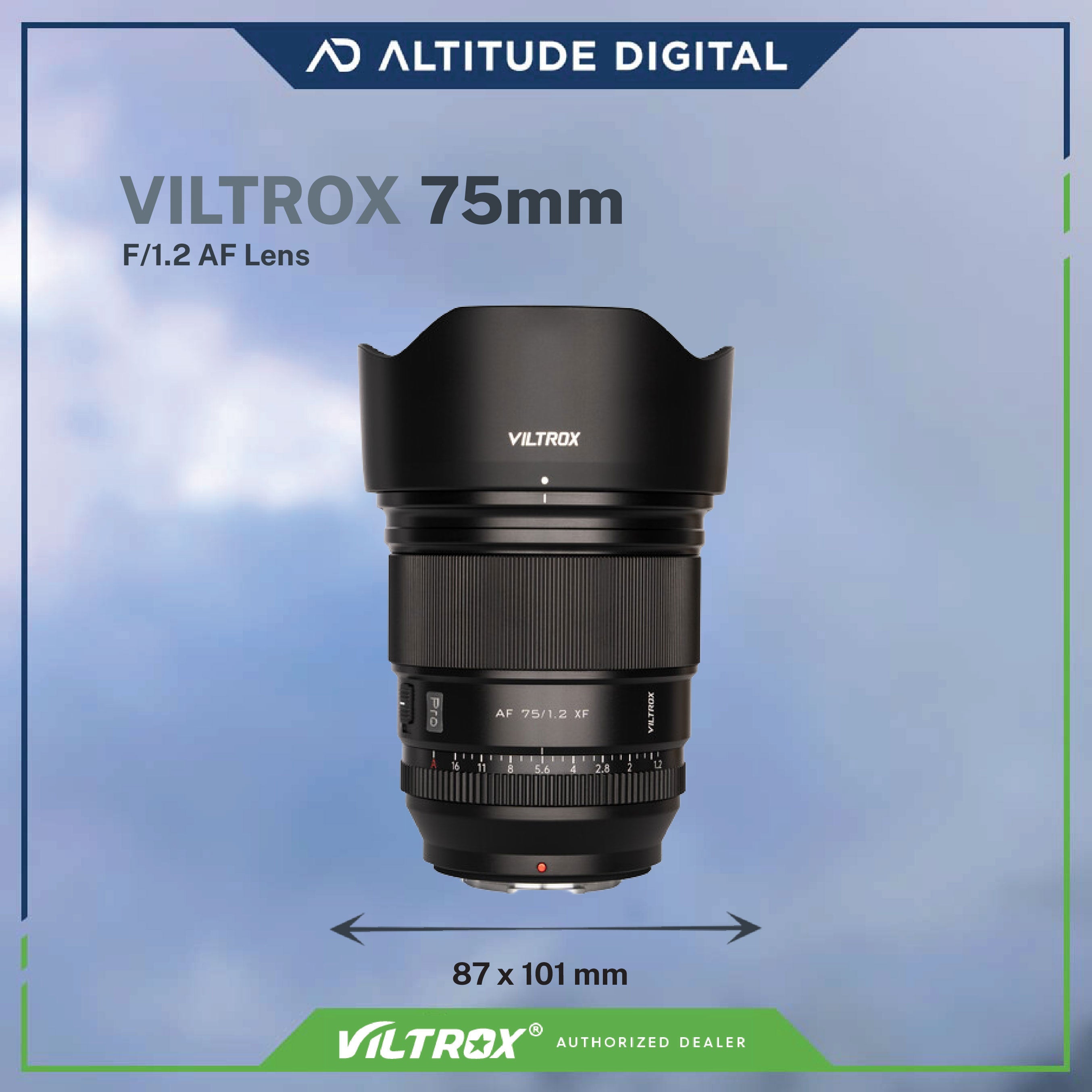 Viltrox 75mm f/1.2 AF Lens