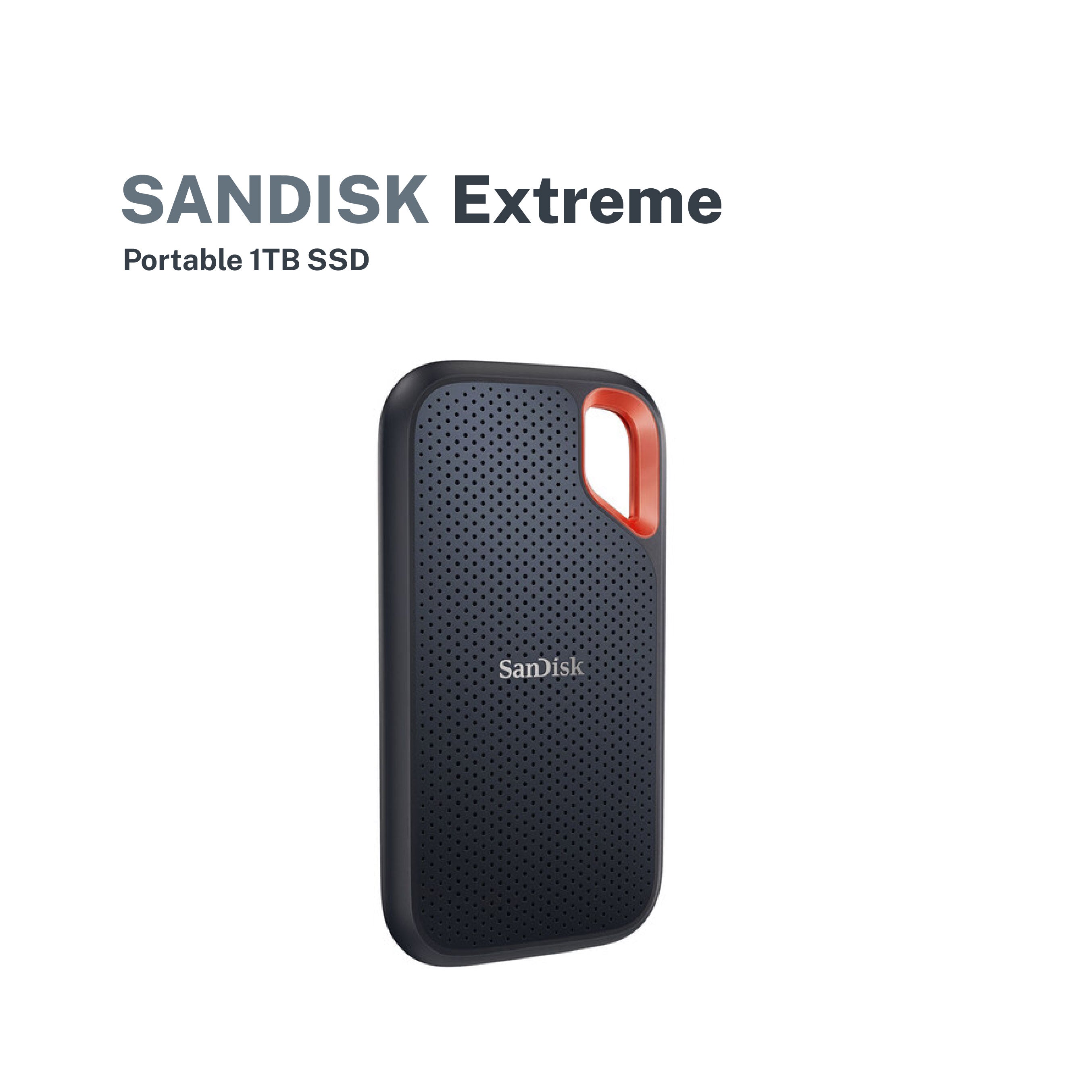 SanDisk Extreme Portable 1TB SSD