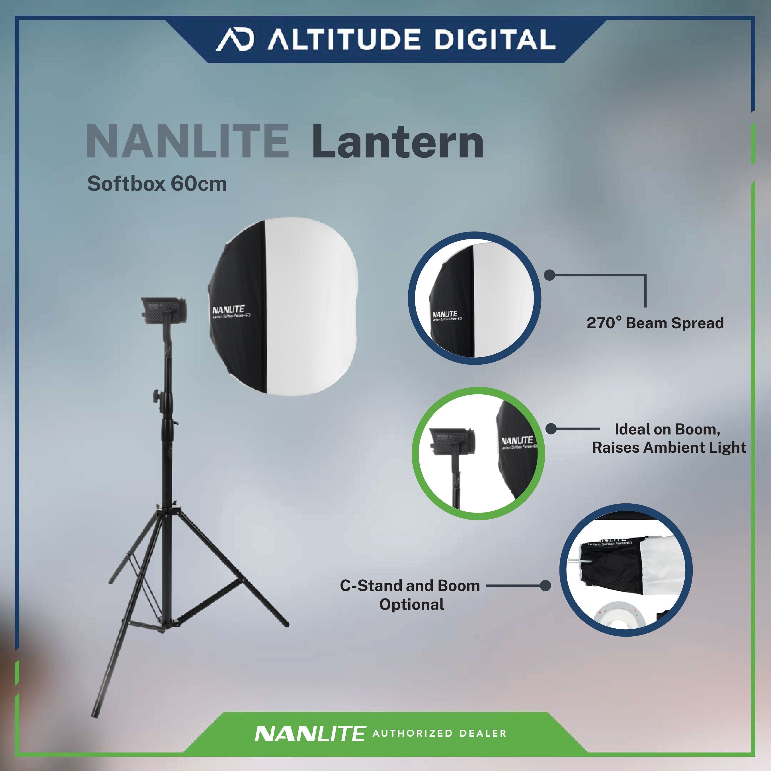 NANLITE Lantern Softbox 60cm