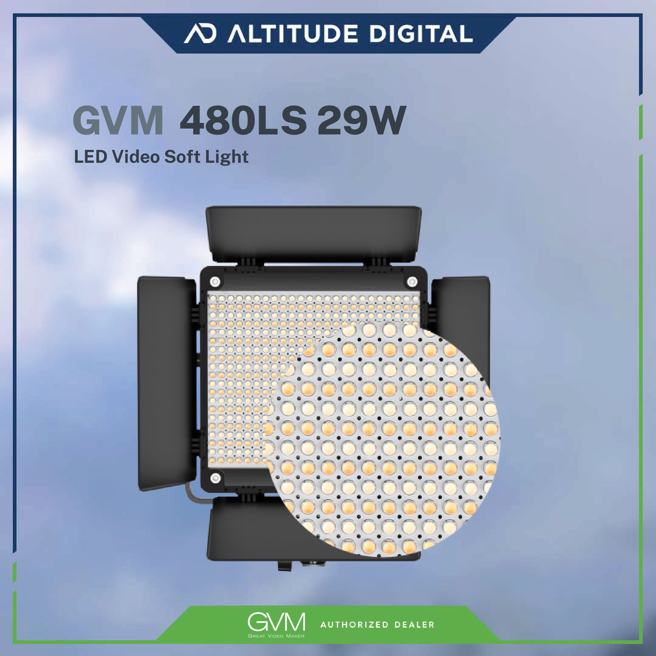 GVM 480LS 29W Bi-Color LED Panel