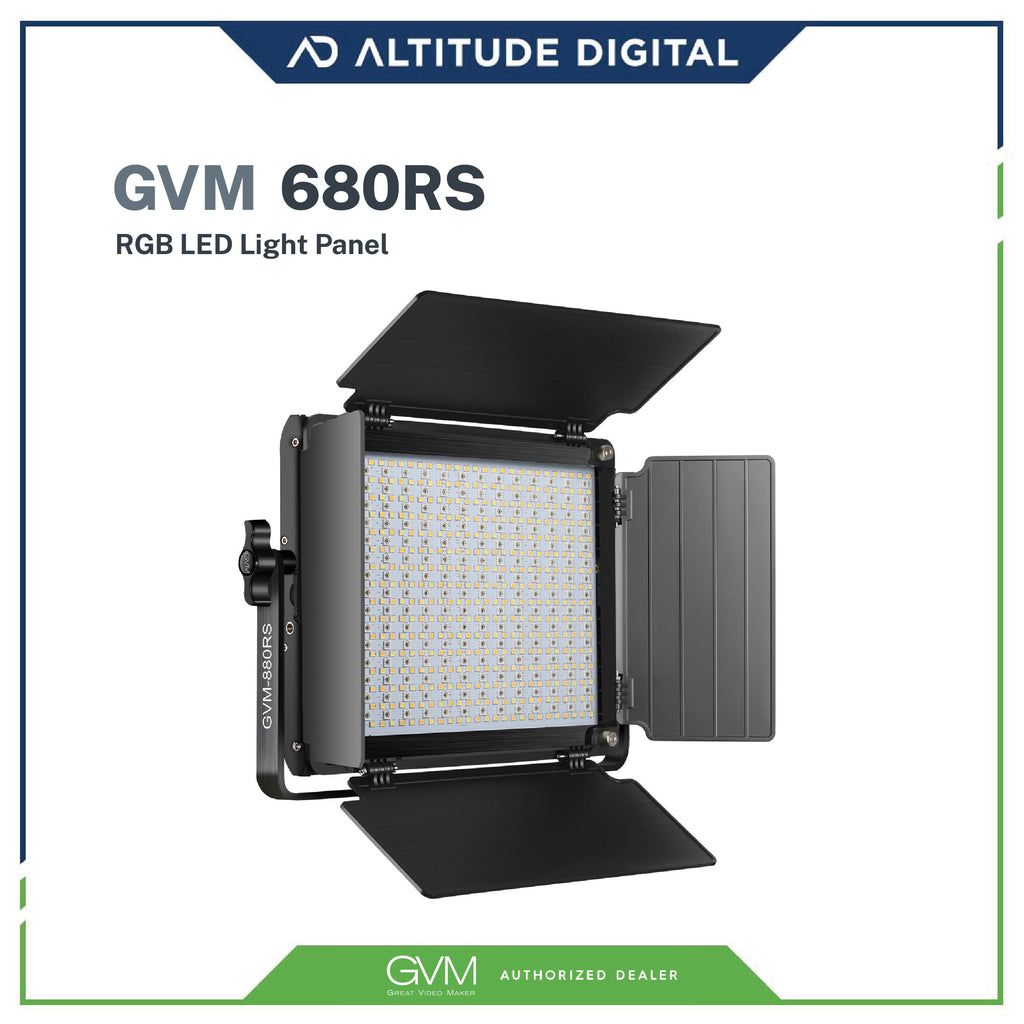 GVM 680RS 50W RGB LED Studio Video Light