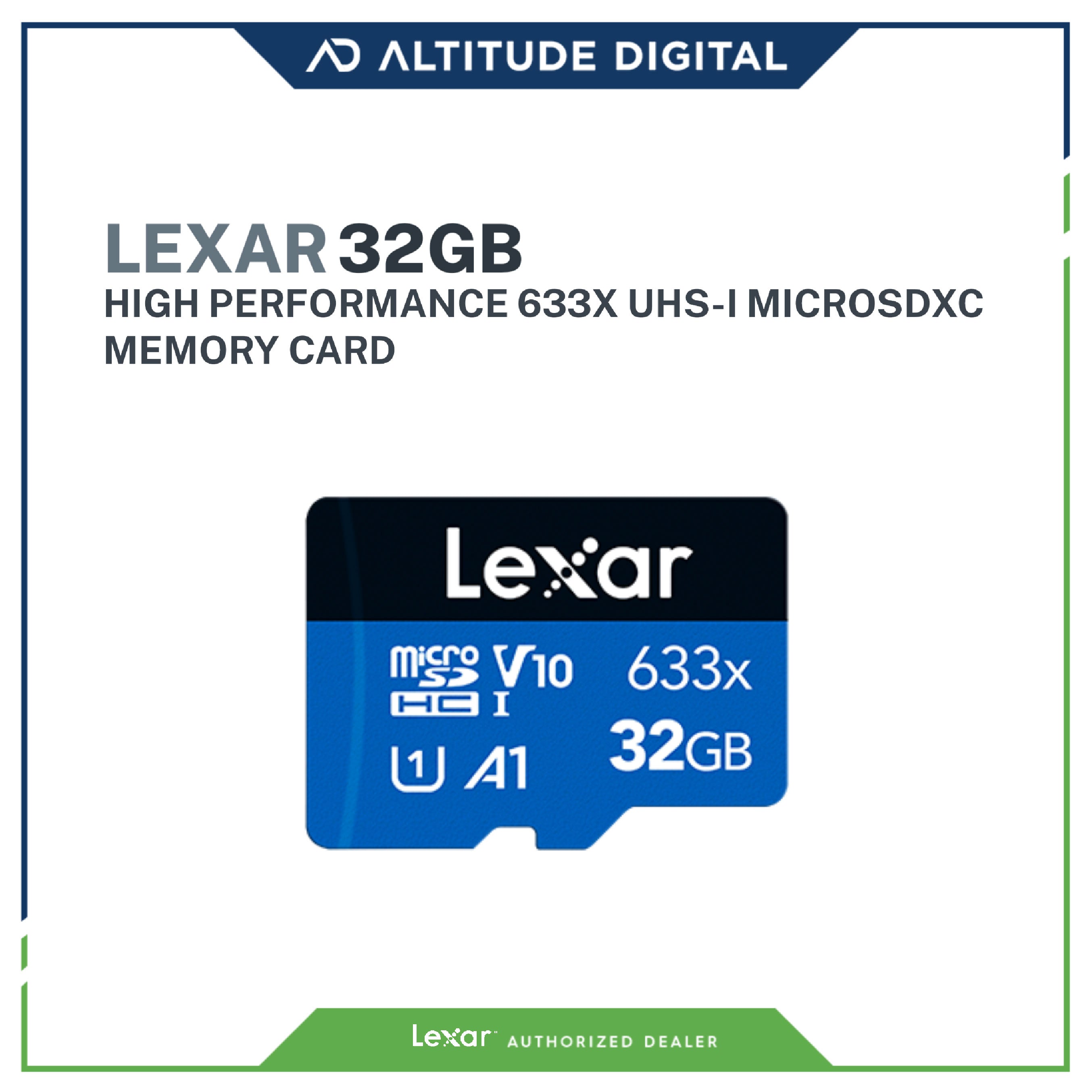 Lexar High-Performance 633x UHS-I microSDXC Memory Card