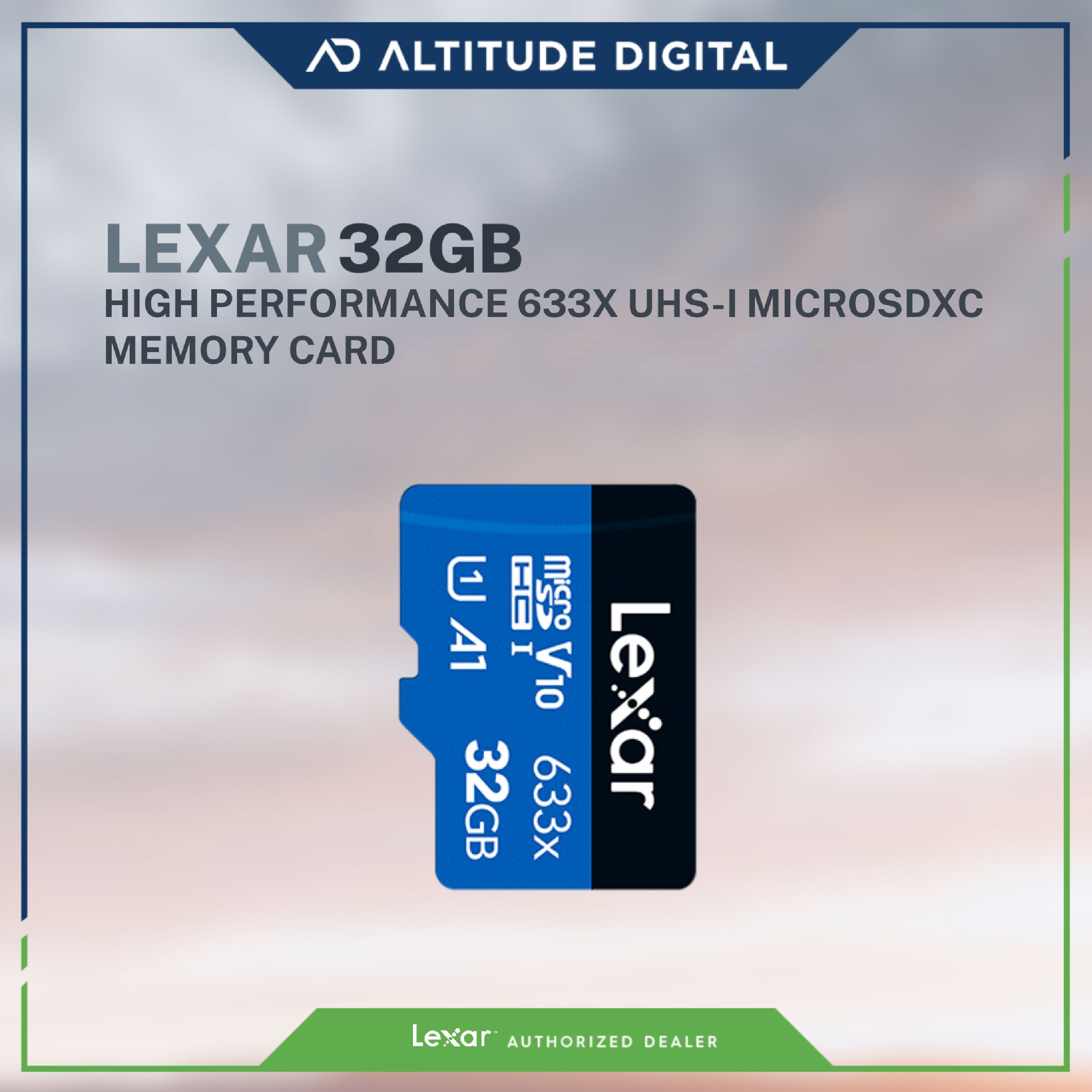 Lexar High-Performance 633x UHS-I microSDXC Memory Card