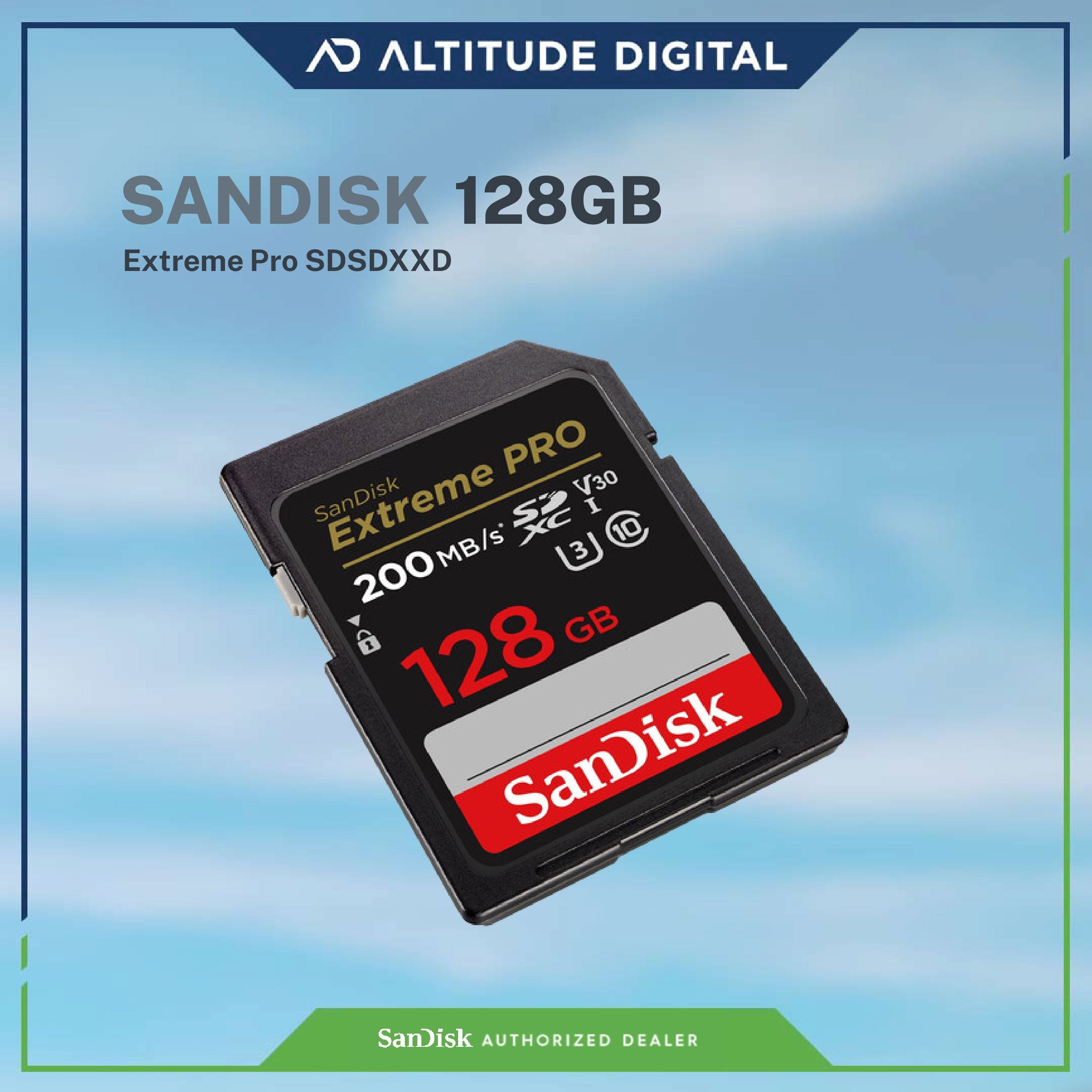 Sandisk Extreme Pro SDSDXXD 128, 256, 512GB