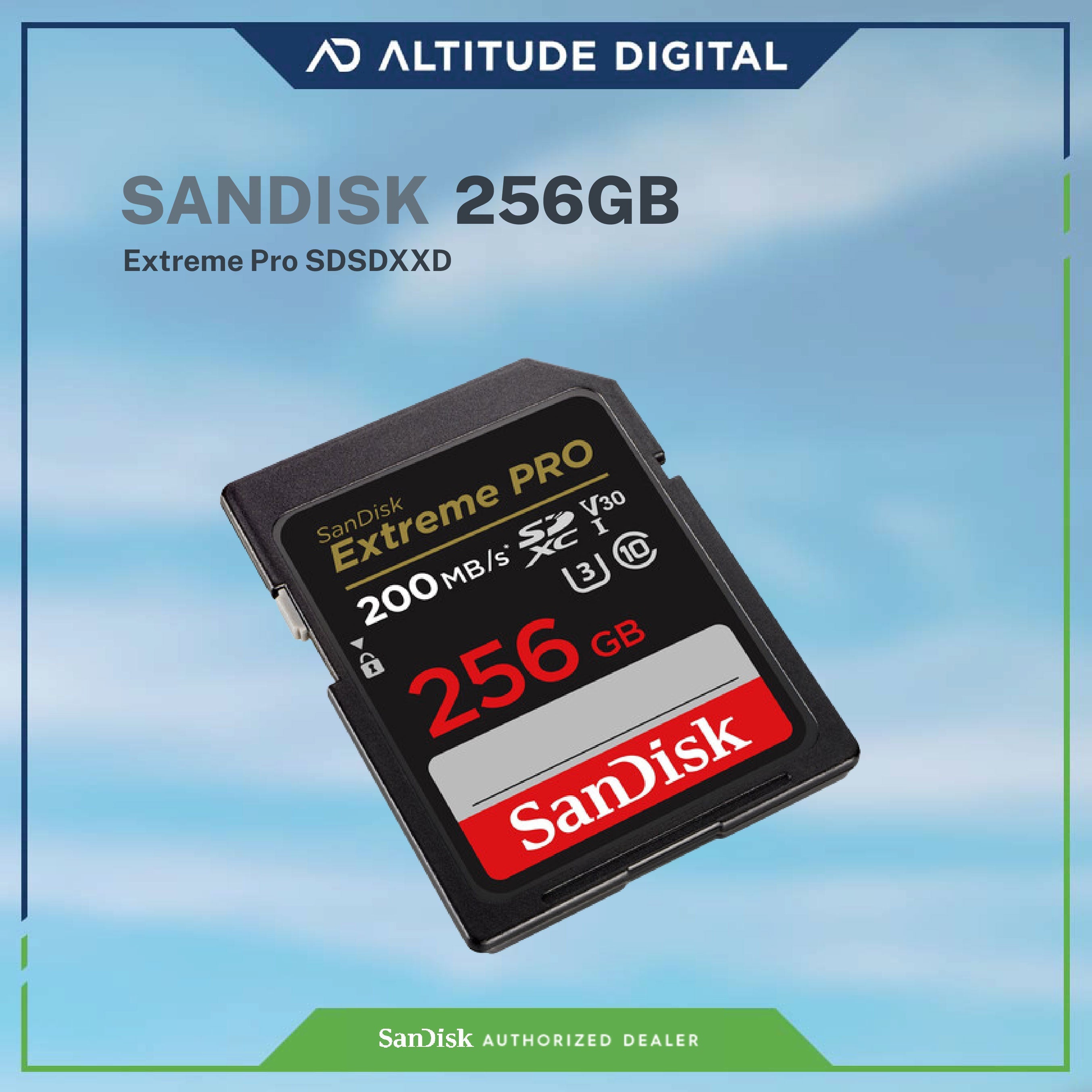 Sandisk Extreme Pro SDSDXXD 128, 256, 512GB