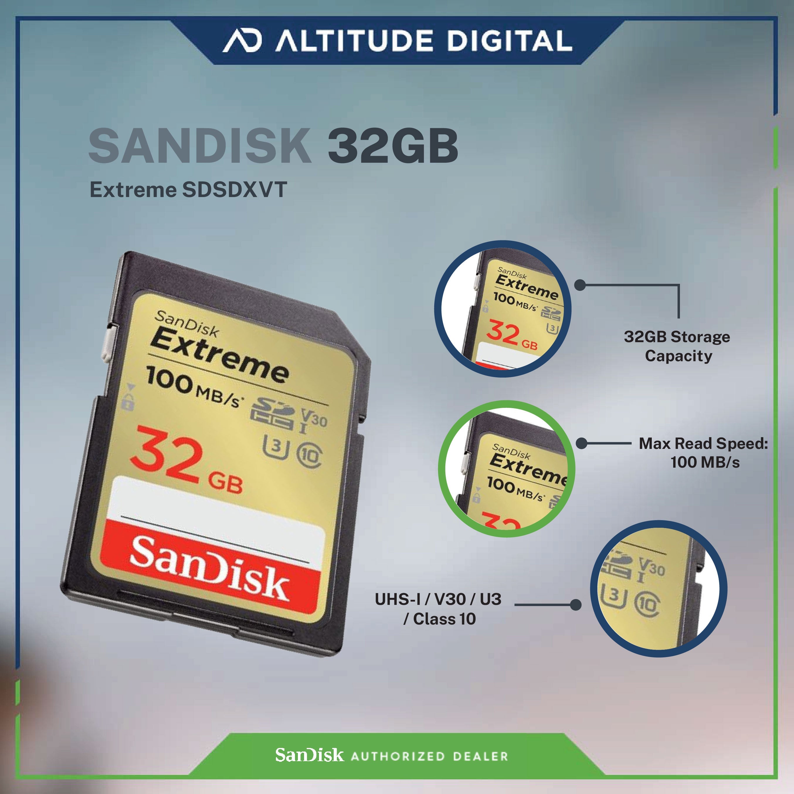 Sandisk Extreme SDSDXVT 32GB