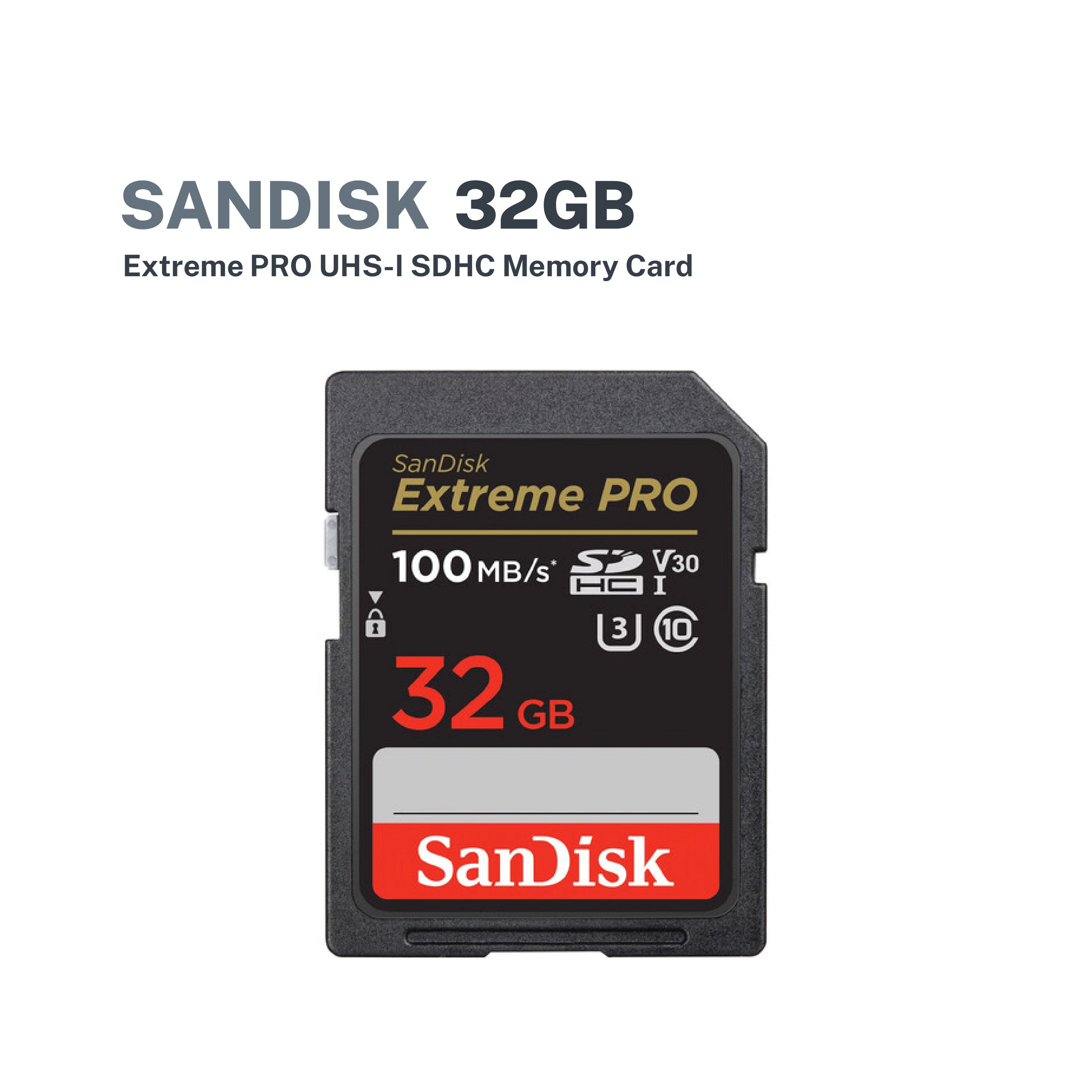 SanDisk Extreme Pro SDHC, SDXXO 32GB