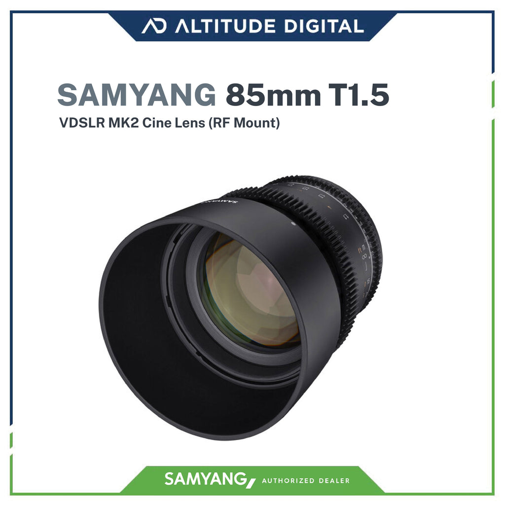 SAMYANG 85mm T1.5 VDSLR MK2 -Canon RF