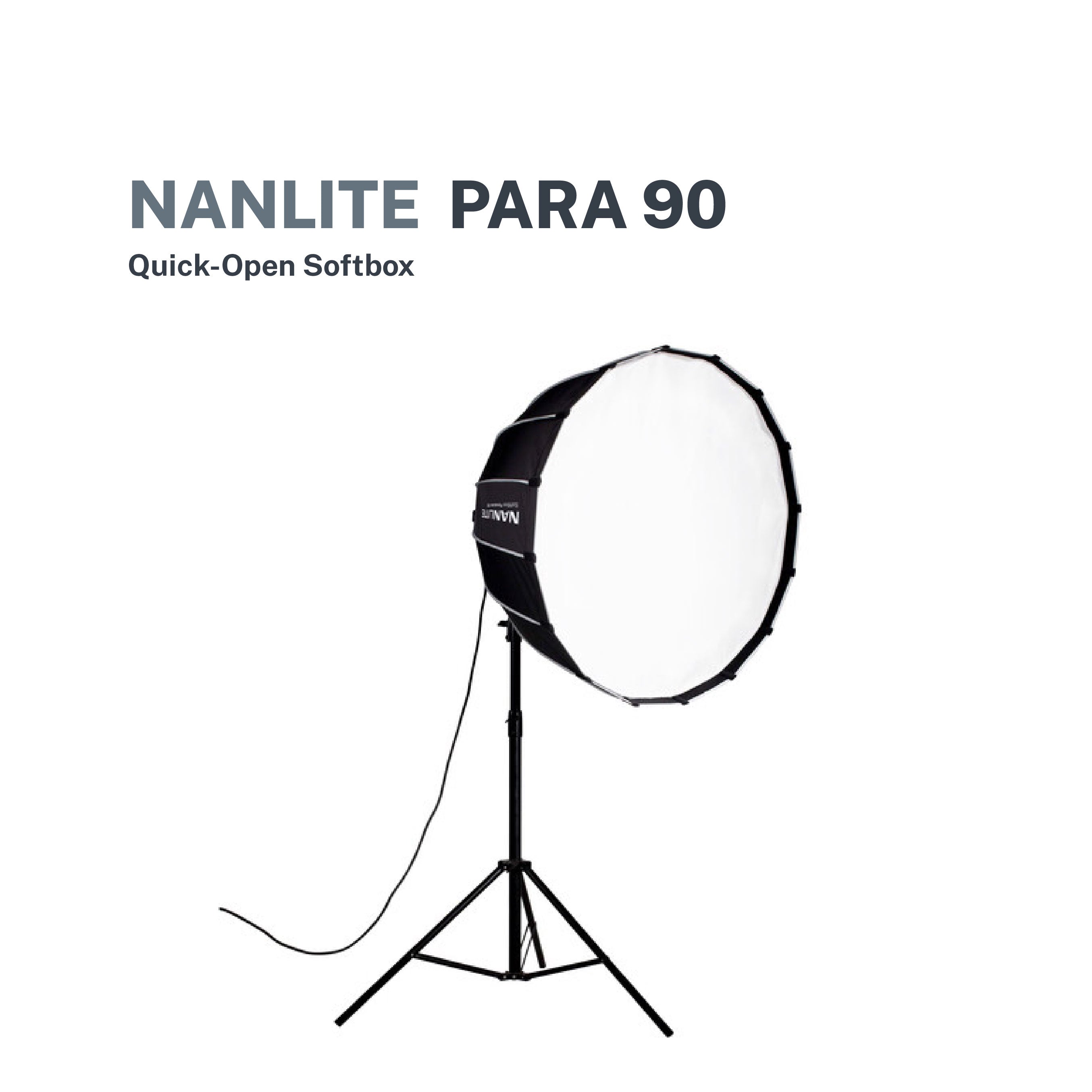 Nanlite SB-PR-90-Q PARA 90 Parabolic softbox 90CM (Quick Release)