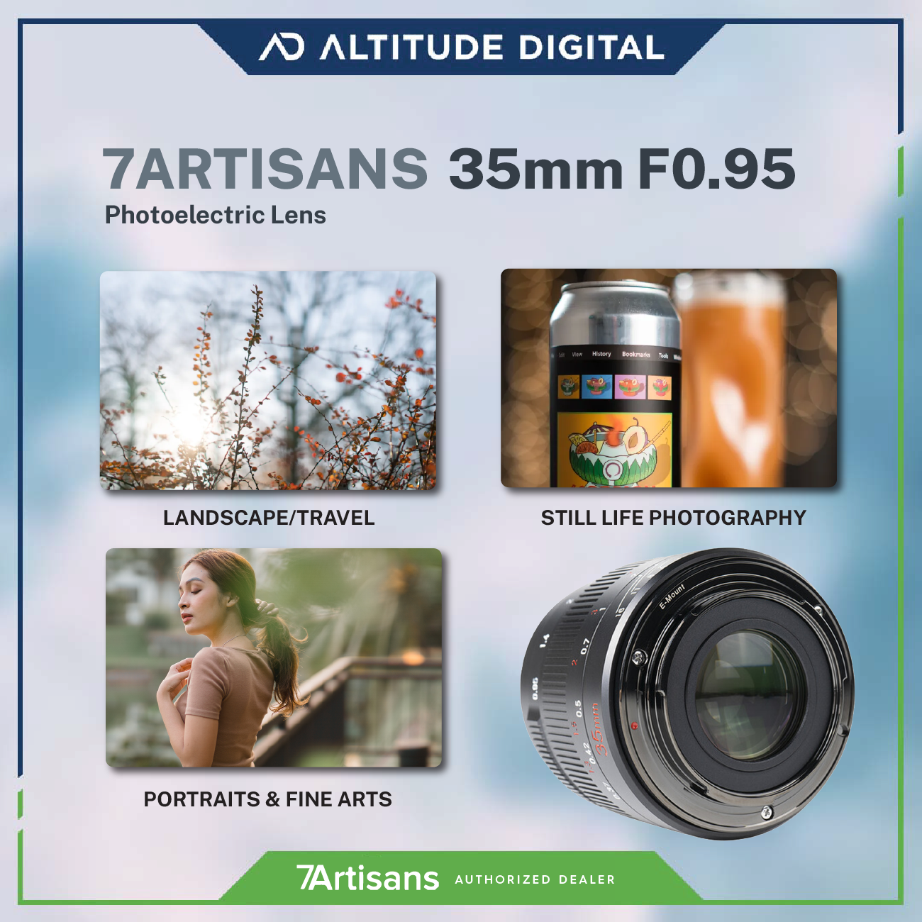 7Artisans 35mm F0.95 APS-C Mirrorless Lens