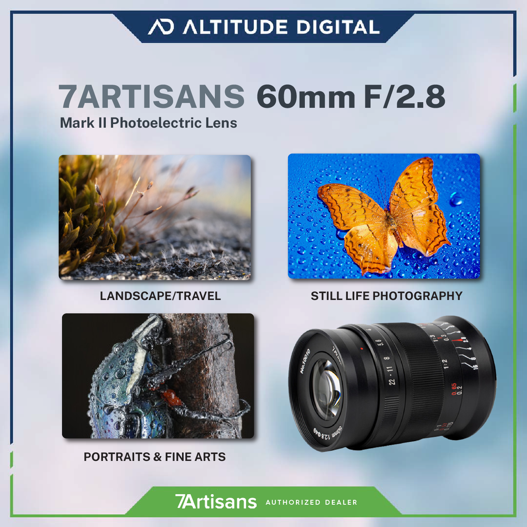 7Artisans 60mm f2.8 Photoelectric Macro Lens Mark II