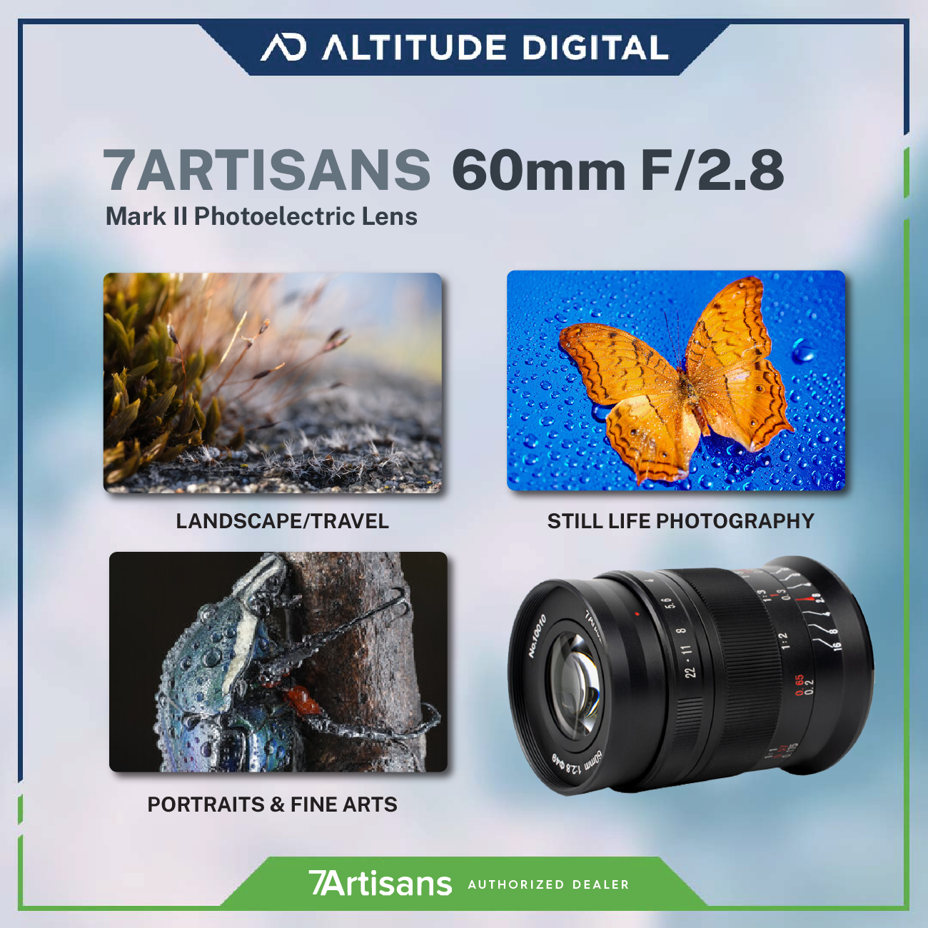 7Artisans 60mm f2.8 Photoelectric Macro Lens Mark II