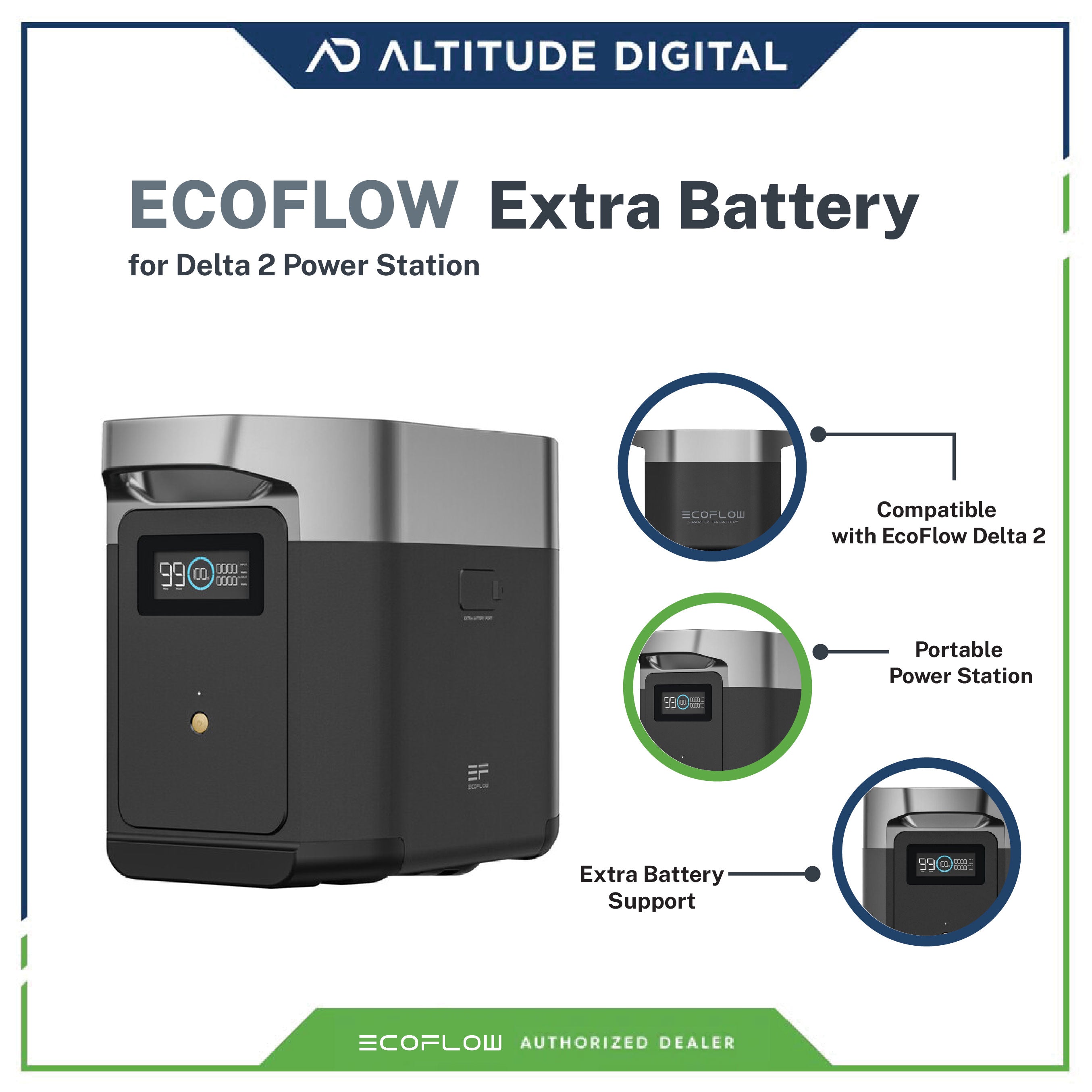 Ecoflow DELTA 2 Extra Battery