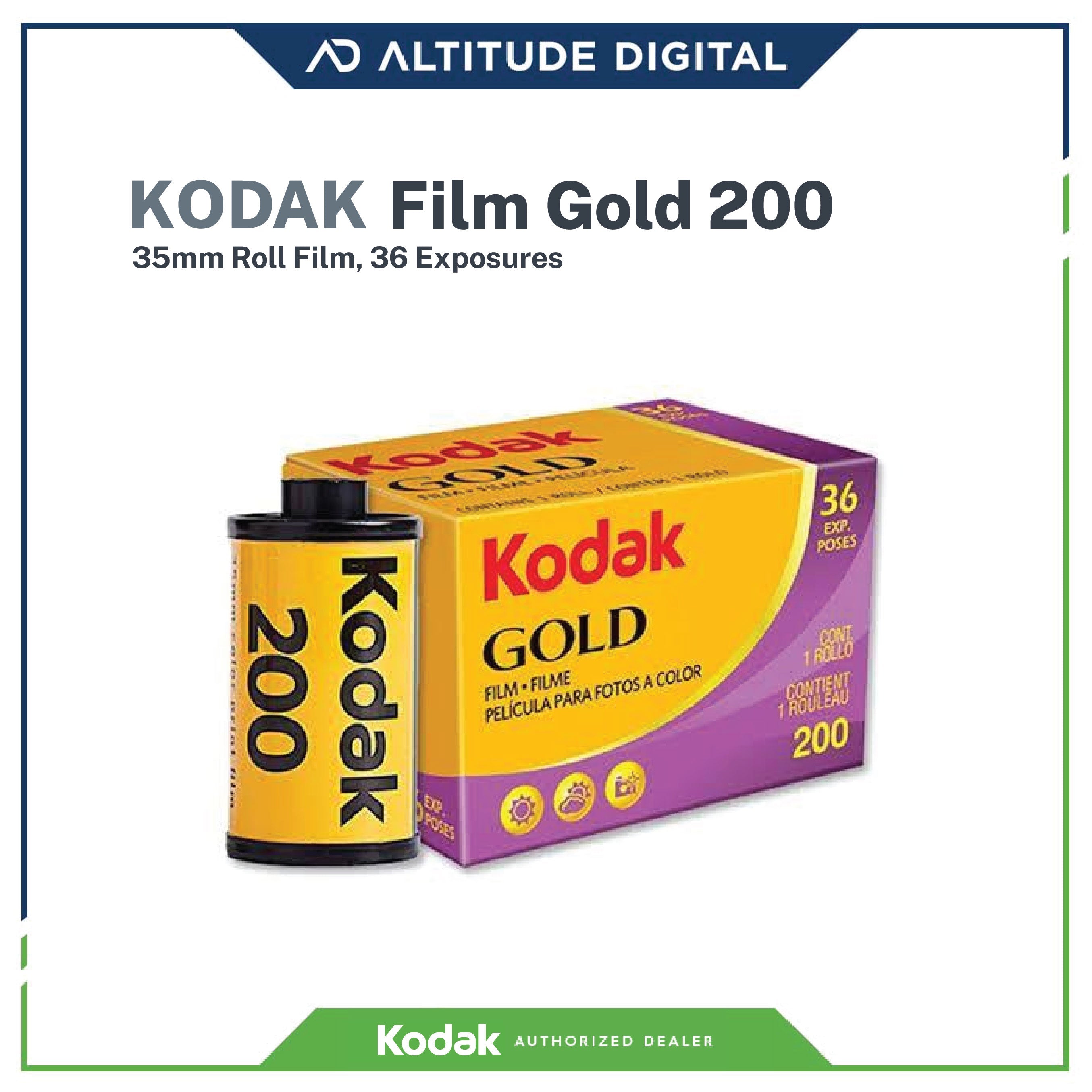 Kodak Film Gold 200 Color Film Roll