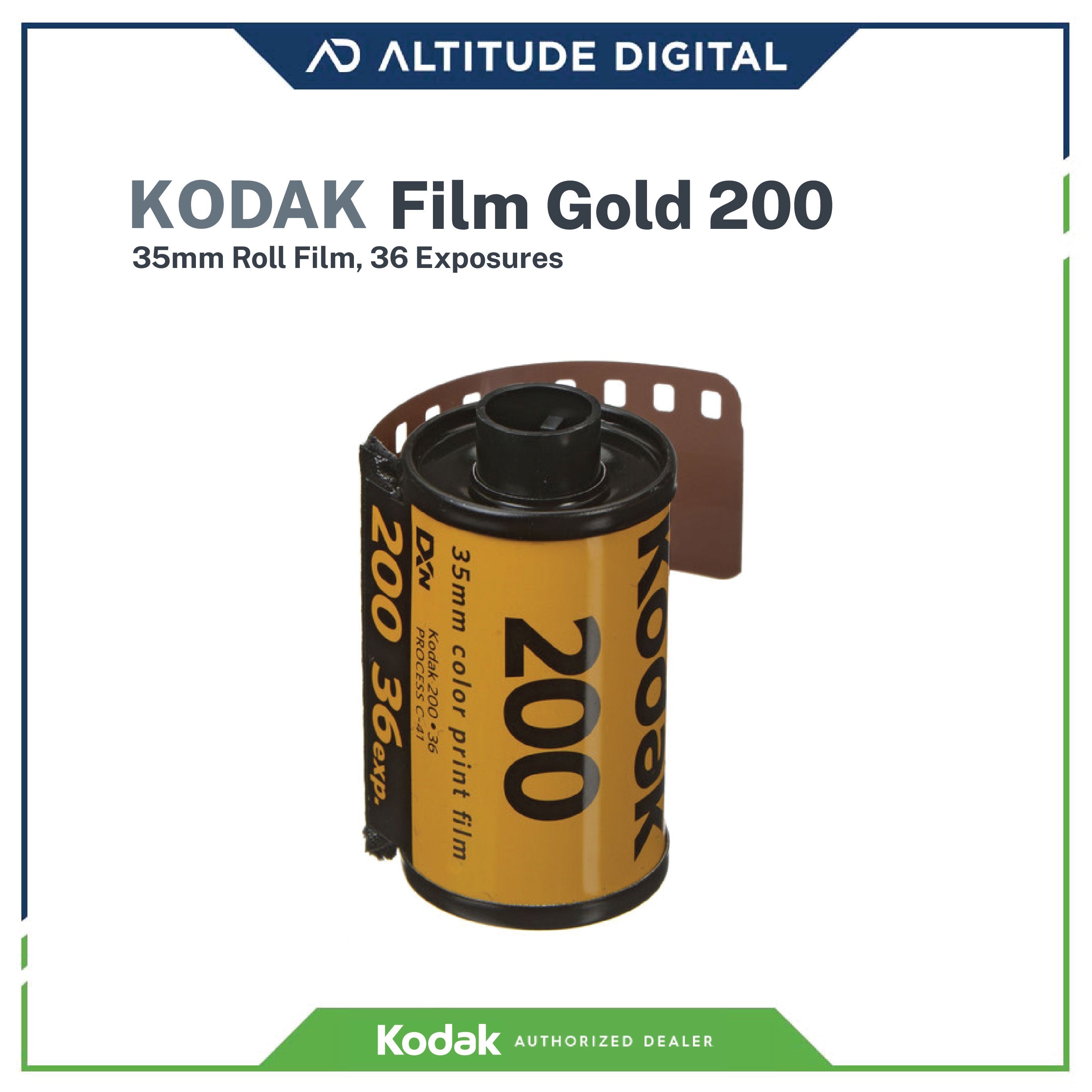 Kodak Film Gold 200 Color Film Roll