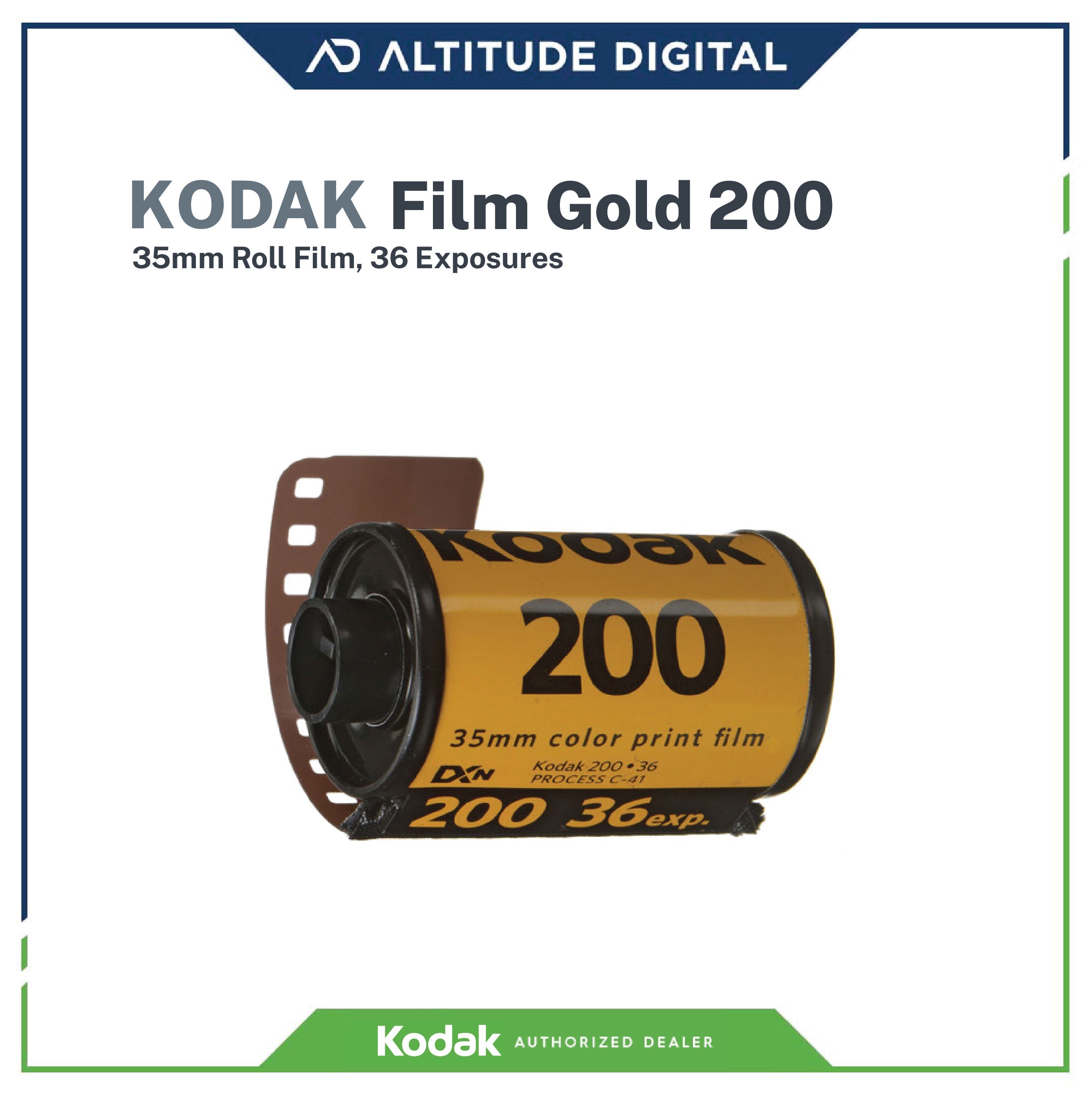 Kodak Film Gold 200 Color Film Roll
