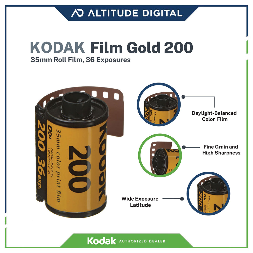 Kodak Film Gold 200 Color Film Roll