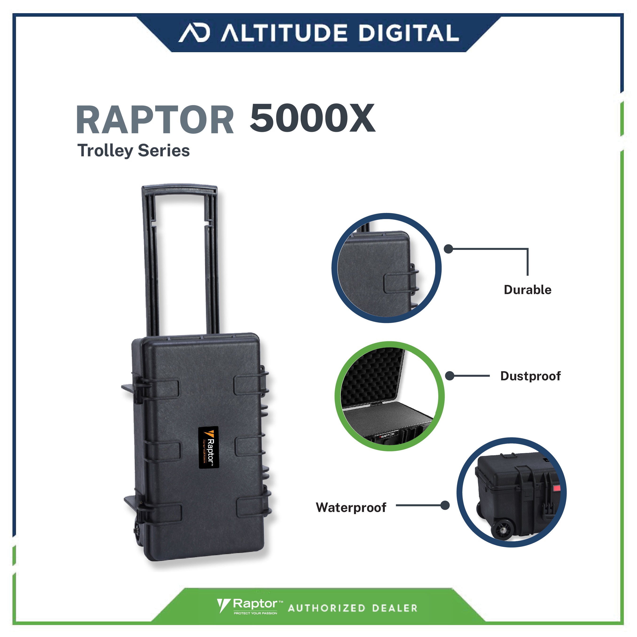 Raptor Hard Case Extreme - Trolley 5000x