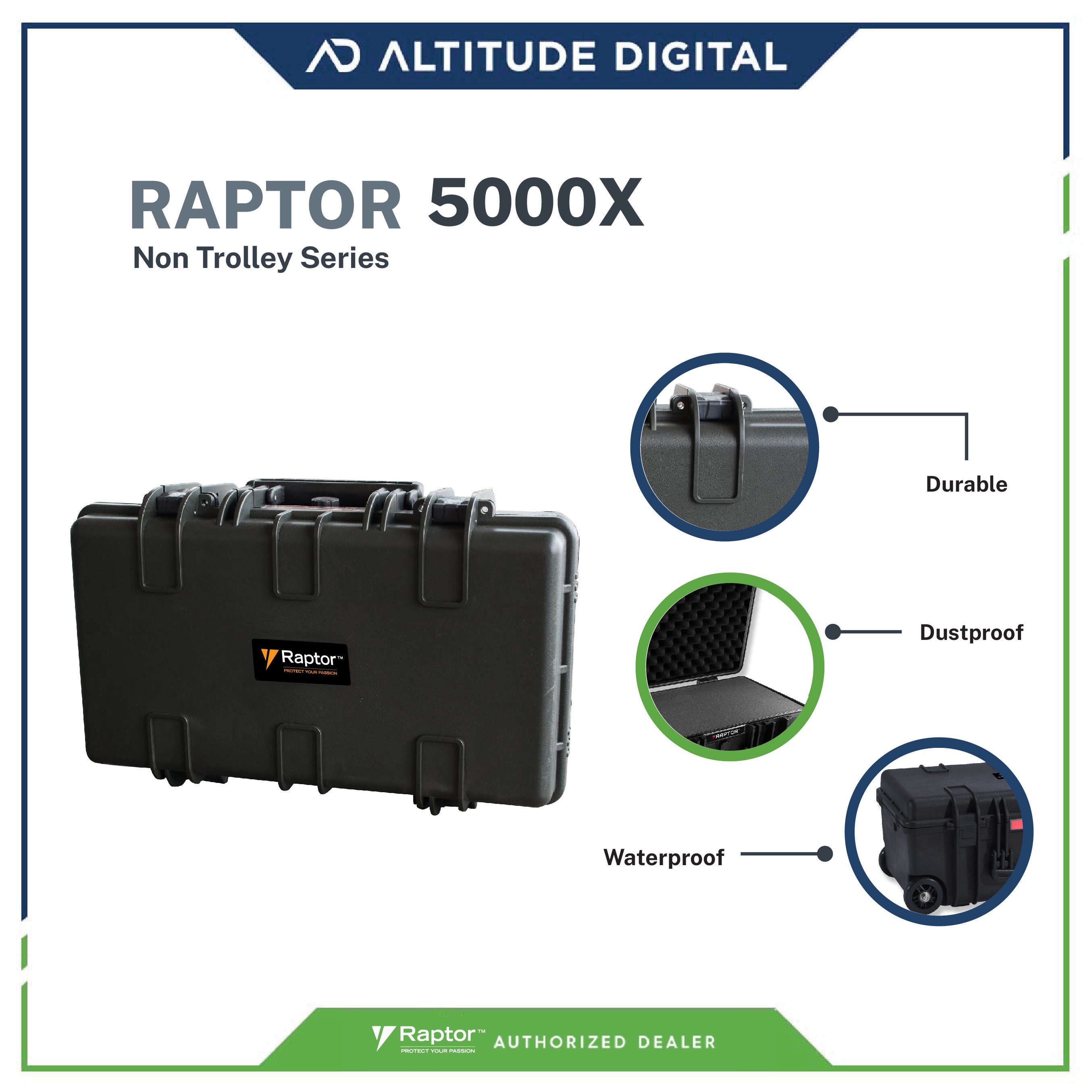 Raptor Case Extreme Hand Carry 5000x