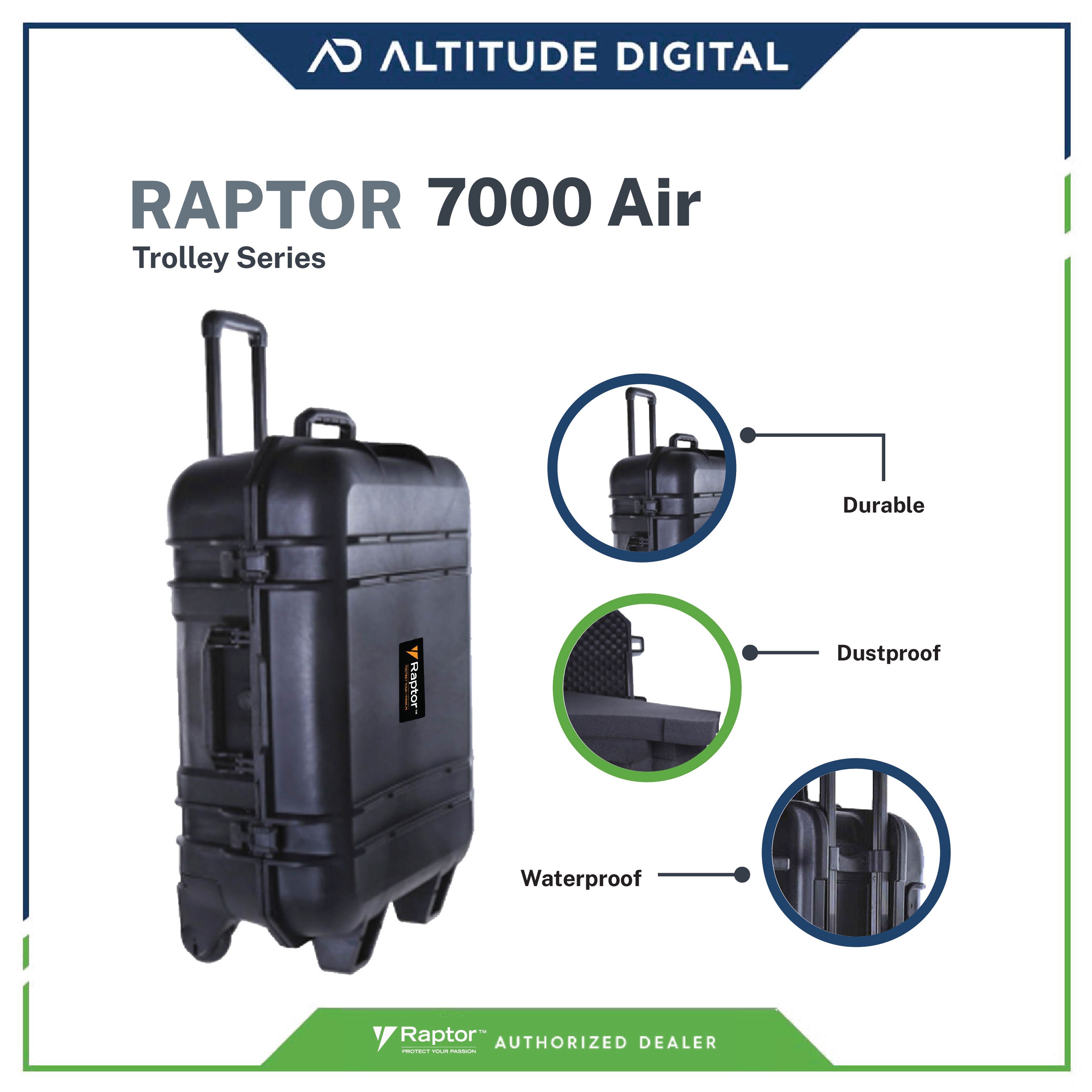 Raptor Case Air Trolley 7000