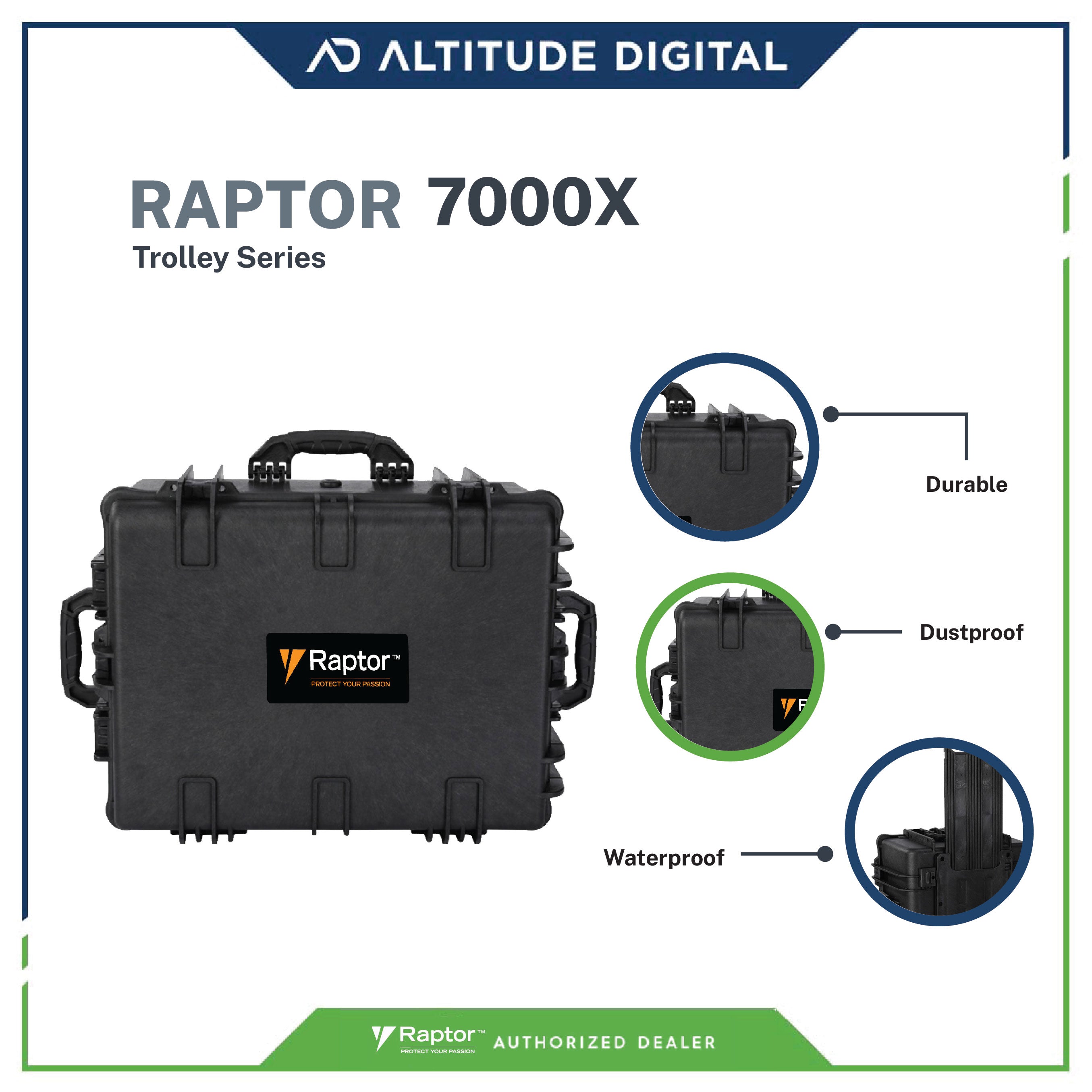 Raptor Hard Case Extreme - Trolley 7000x